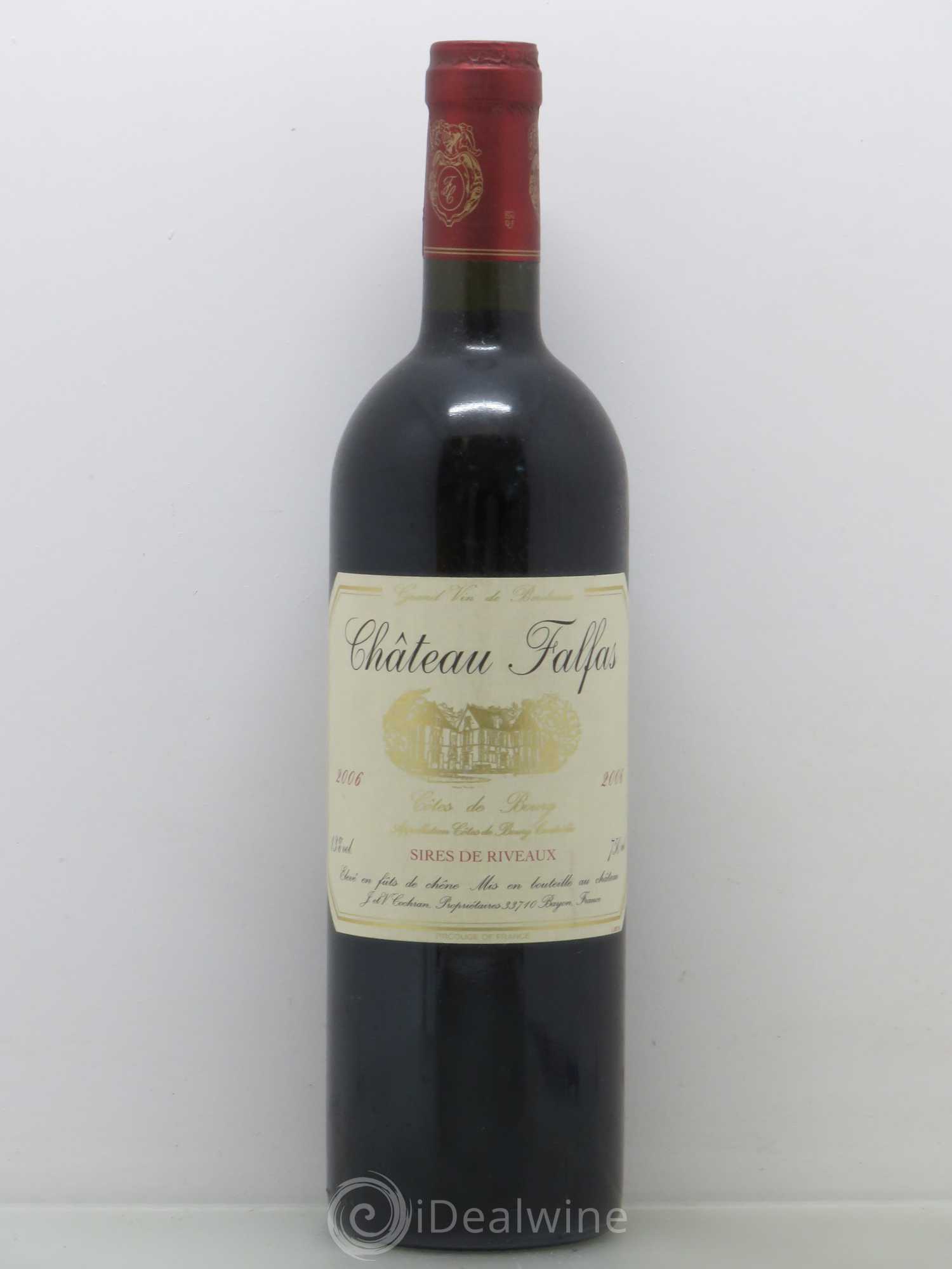 Château Falfas 2006 - Lot de 1 bouteille - 0