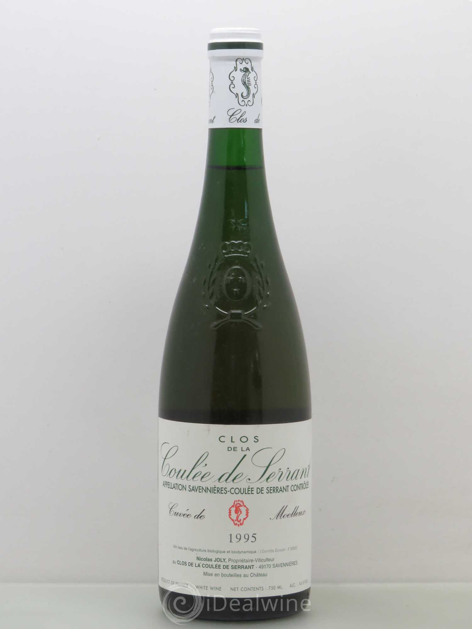 Savennières Clos de la Coulée de Serrant Vignobles de la Coulée de Serrant - Nicolas Joly (moelleux) 1995 - Posten von 1 Flasche - 0