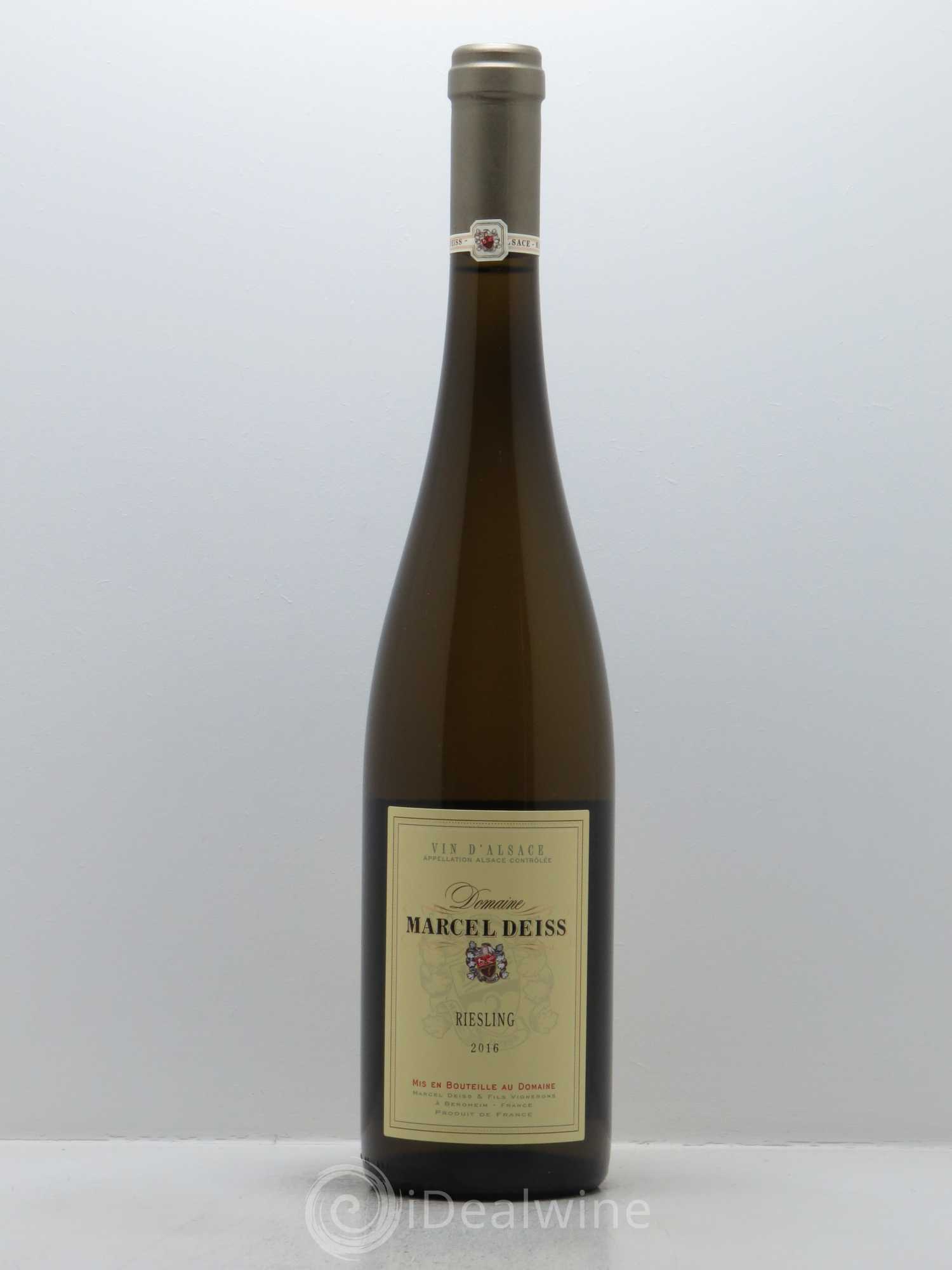 Alsace Riesling Marcel Deiss (Domaine) 2016 - Lot de 1 bouteille - 0