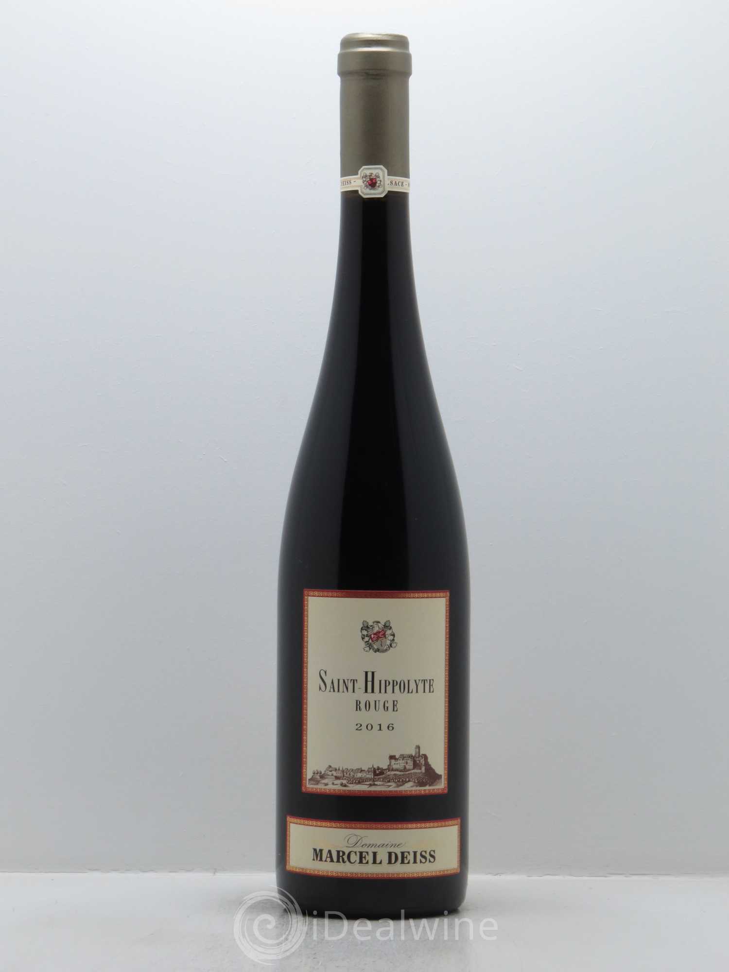 Alsace Rouge de Saint-Hippolyte Marcel Deiss (Domaine) 2016 - Lot de 1 bouteille - 0