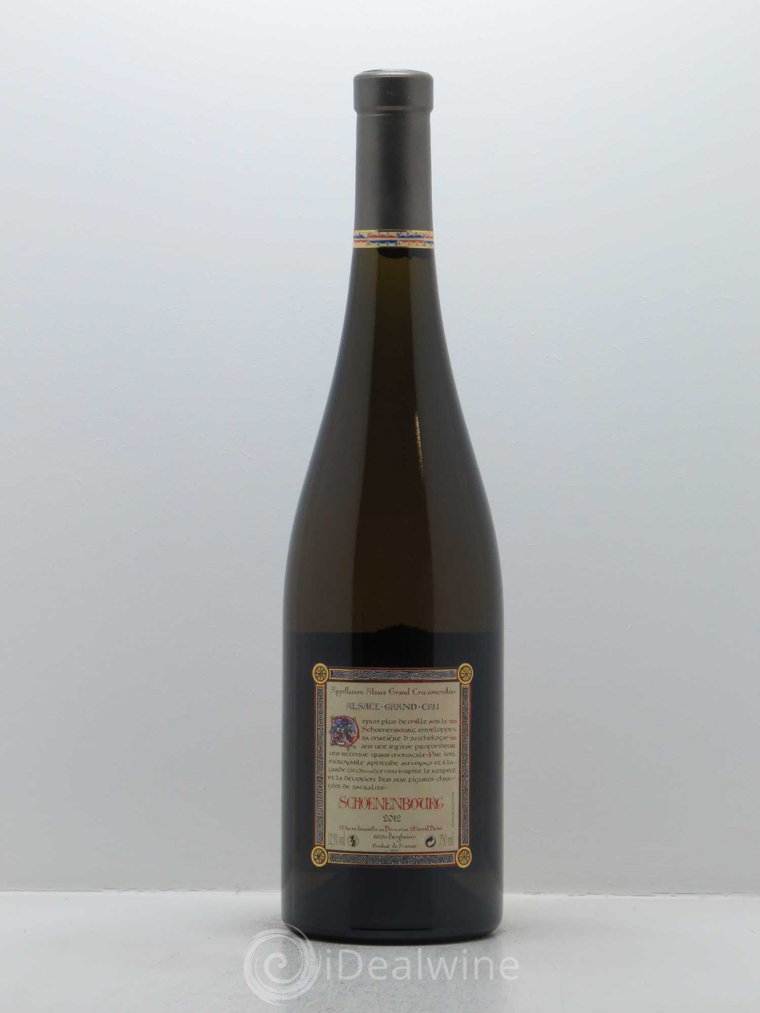 Alsace Grand Cru Schoenenbourg Marcel Deiss (Domaine) 2012 - Lot de 1 bouteille - 1