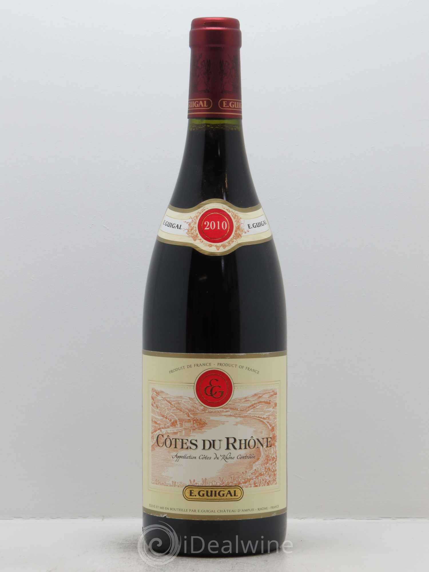 Côtes-du-Rhône Guigal 2010 - Lot de 1 bouteille - 0