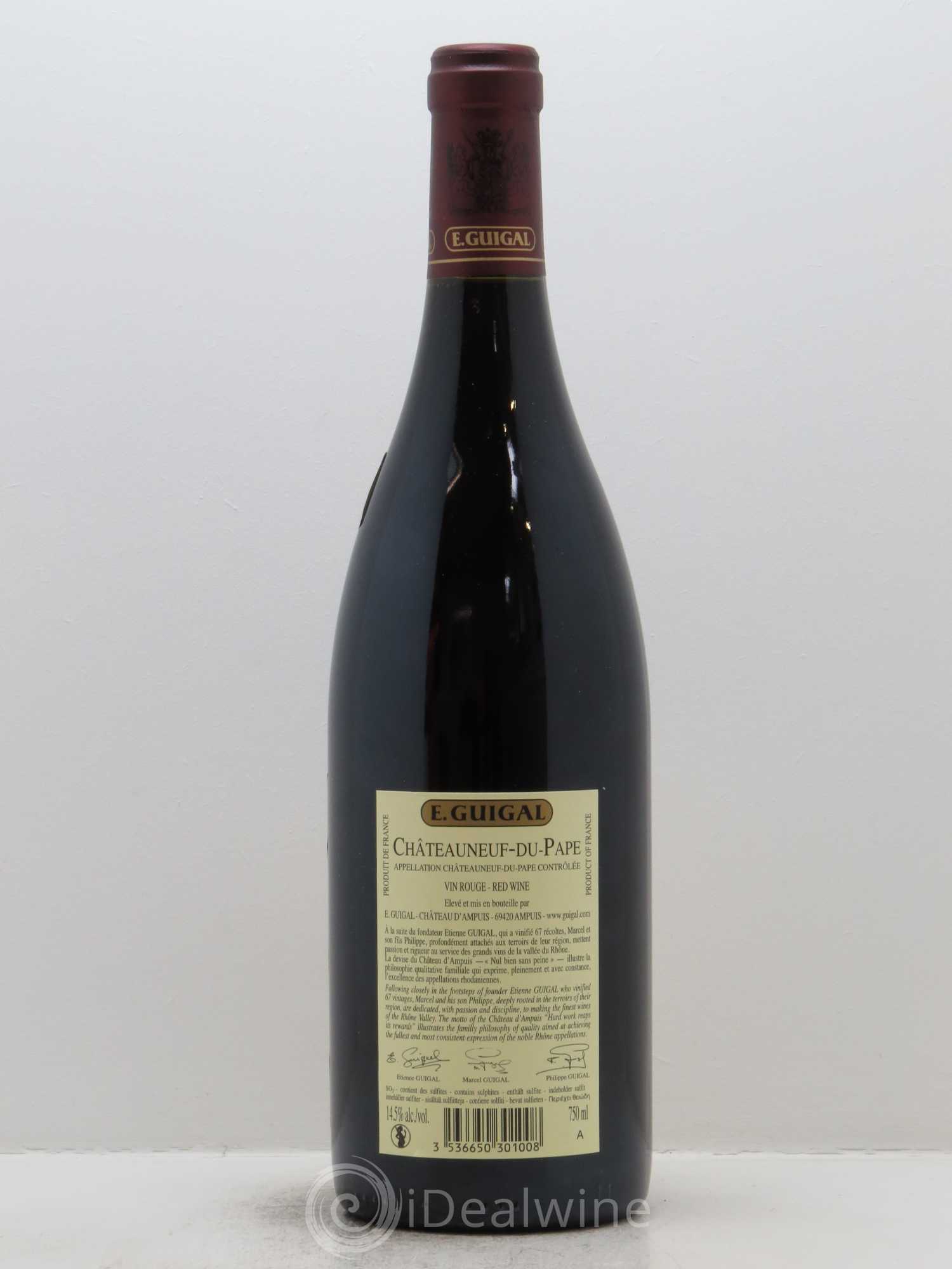Châteauneuf-du-Pape Guigal 2011 - Lot de 1 bouteille - 1
