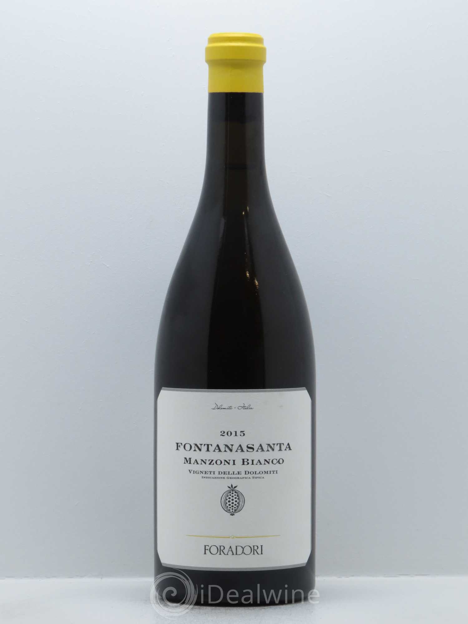 Vigneti delle Dolomiti IGT Fontanasanta Manzoni Elisabetta Foradori 2015 - Lot de 1 bouteille - 0