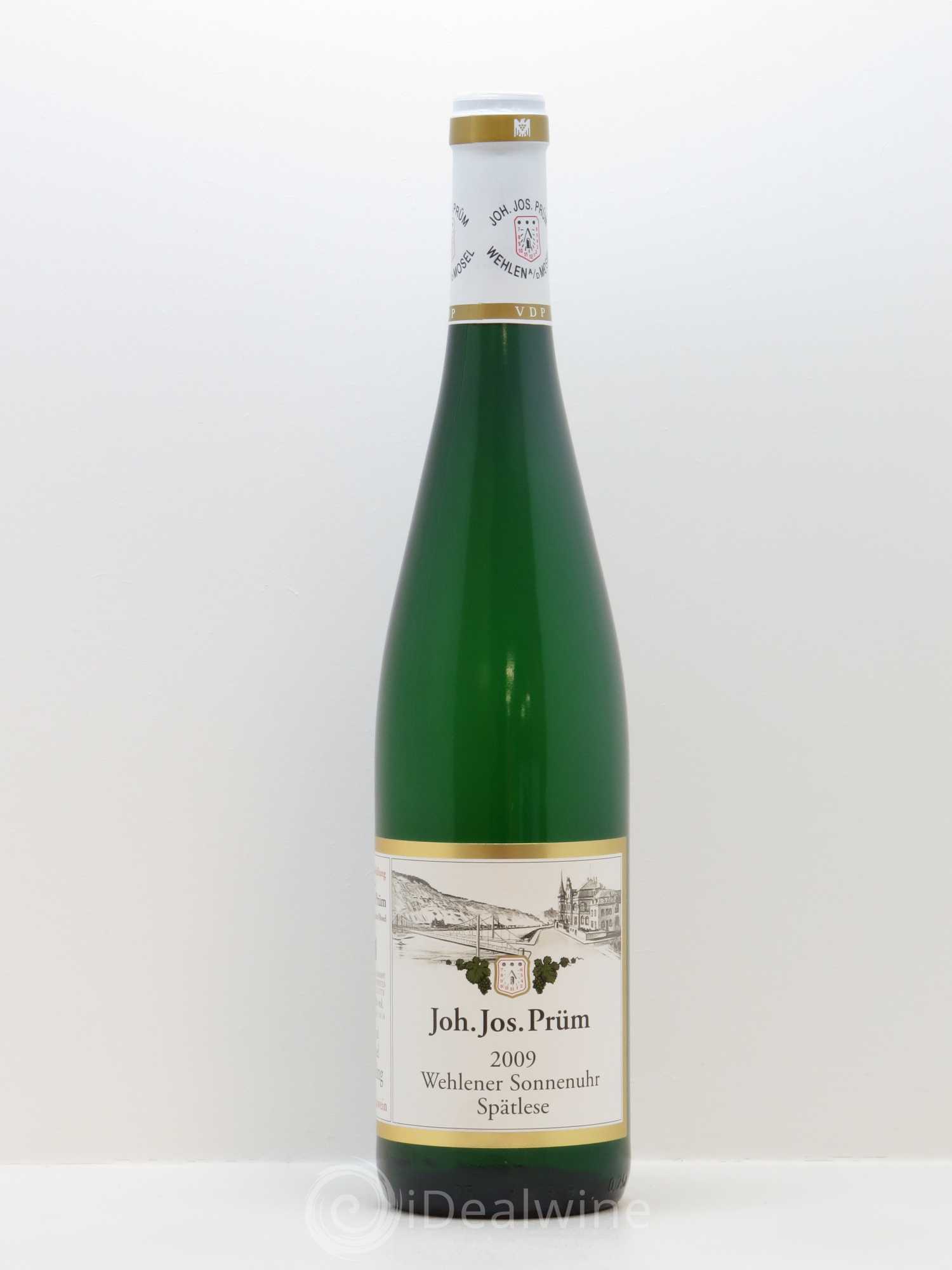 Riesling Joh. Jos. Prum Wehlener Sonnenuhr Spätlese 2009 - Lot de 1 bouteille - 0