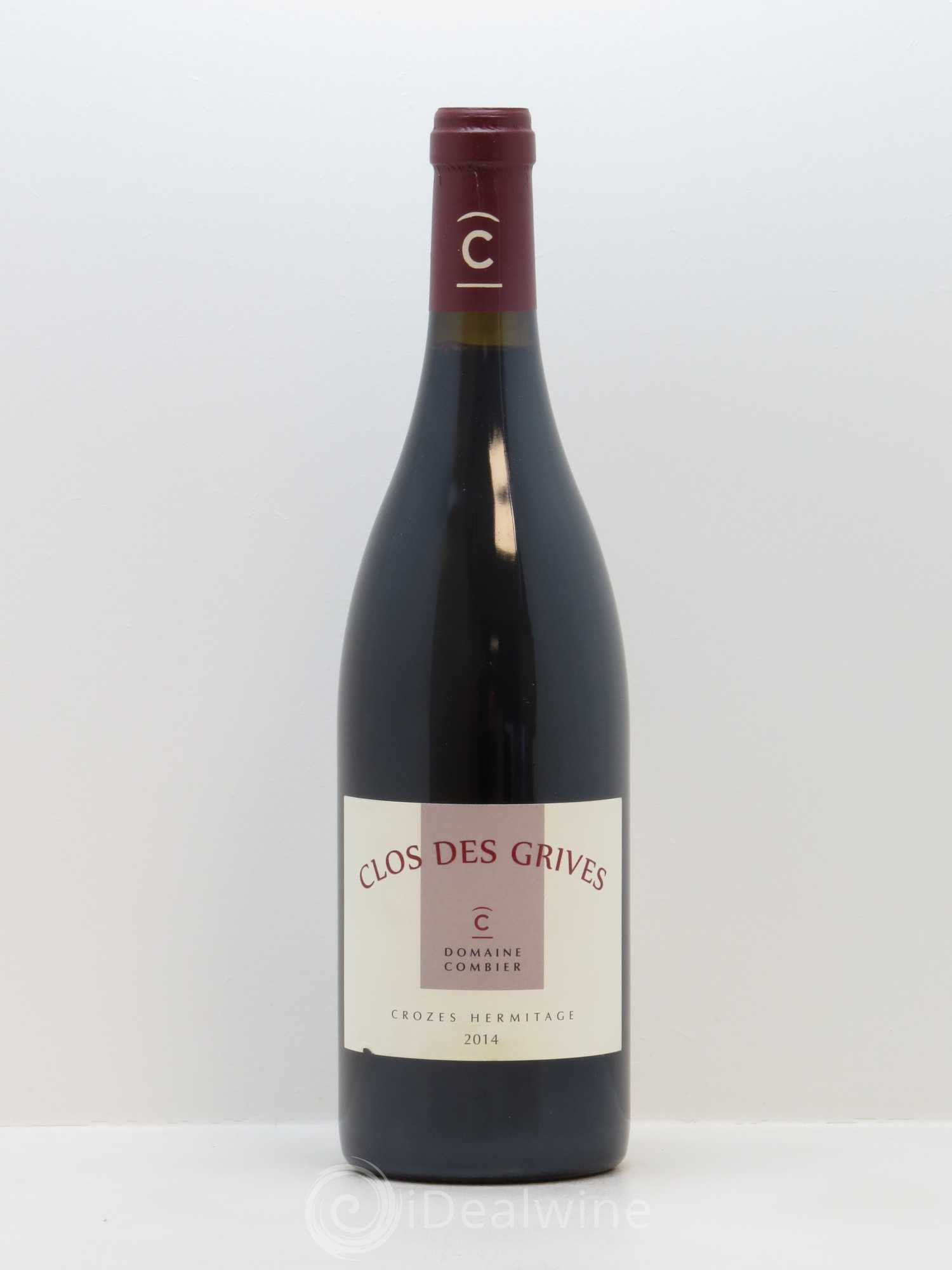 Crozes-Hermitage Clos des Grives Combier 2014 - Lot de 1 bouteille - 0