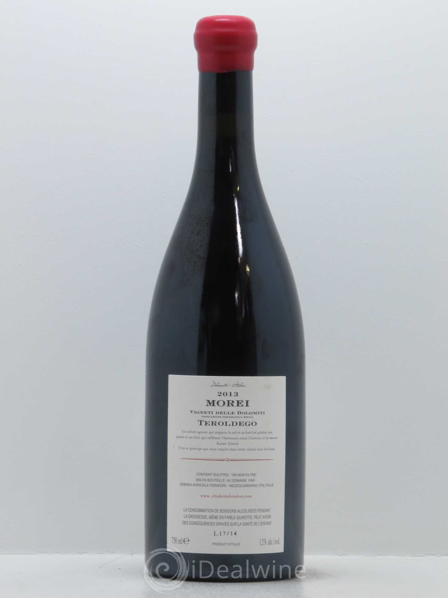Vigneti delle Dolomiti IGT Morei - Teroldego Elisabetta Foradori 2013 - Lot de 1 bouteille - 1