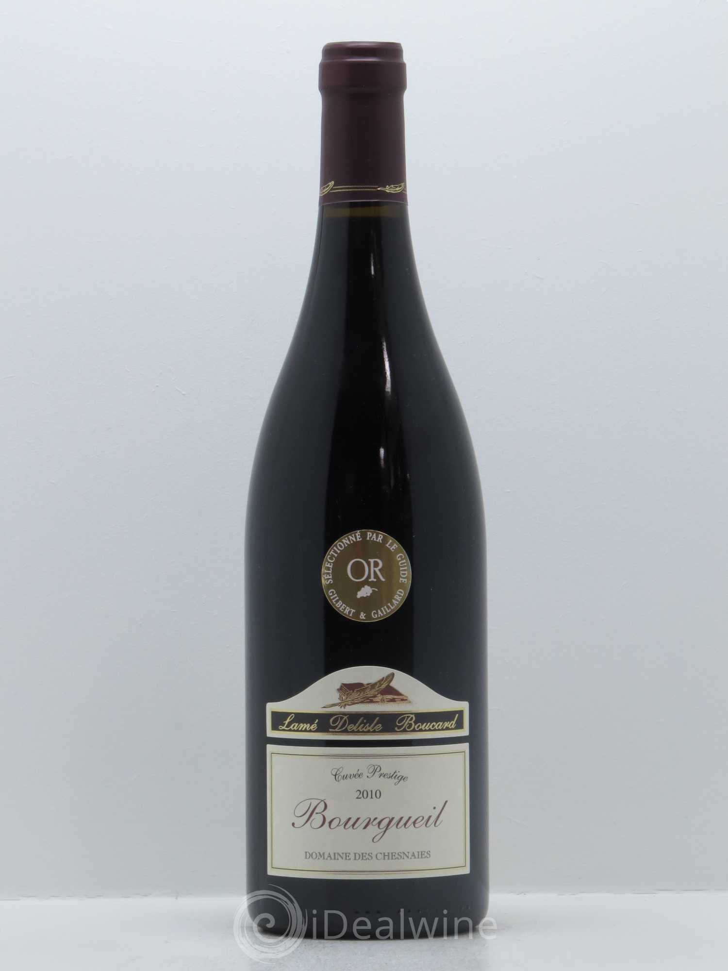 Bourgueil Prestige Domaine des Chesnaies 2010 - Lot de 1 bouteille - 0