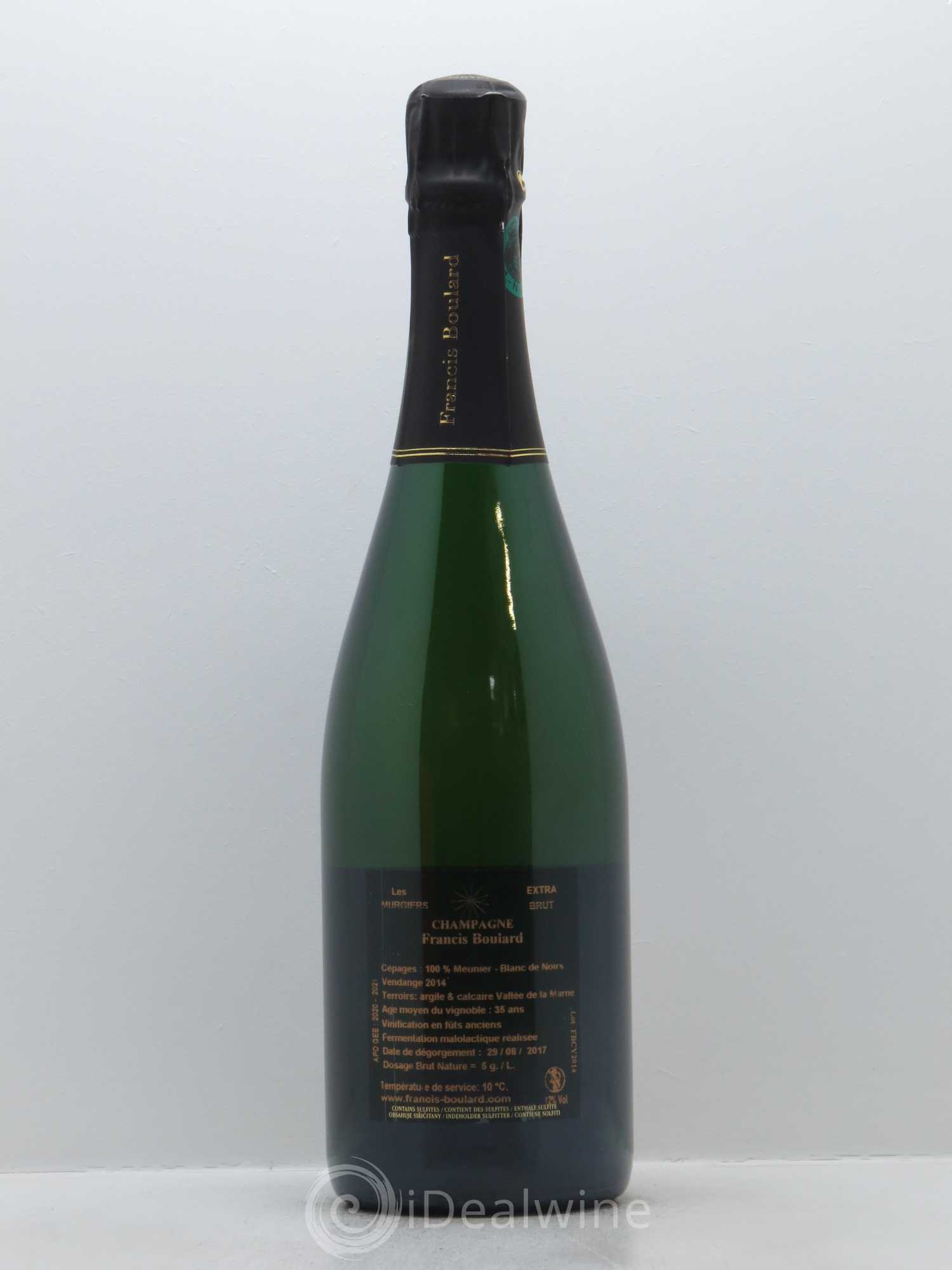 Les Murgiers Blanc de Noirs Extra-Brut Francis Boulard - Lot de 1 bouteille - 1