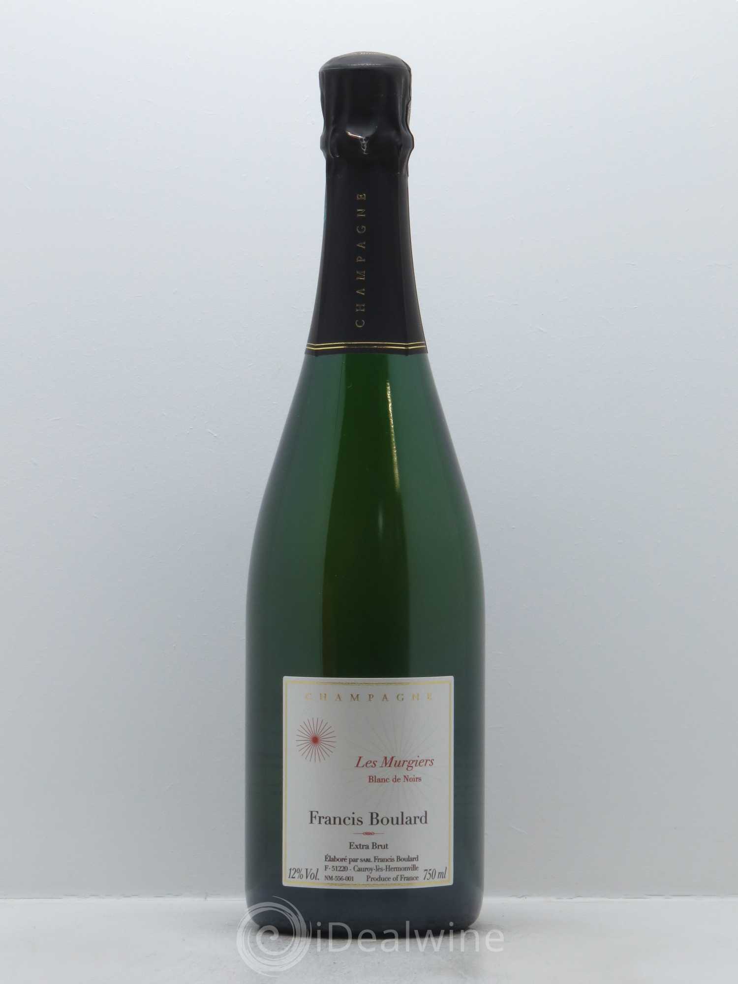 Les Murgiers Blanc de Noirs Extra-Brut Francis Boulard - Lot de 1 bouteille - 0