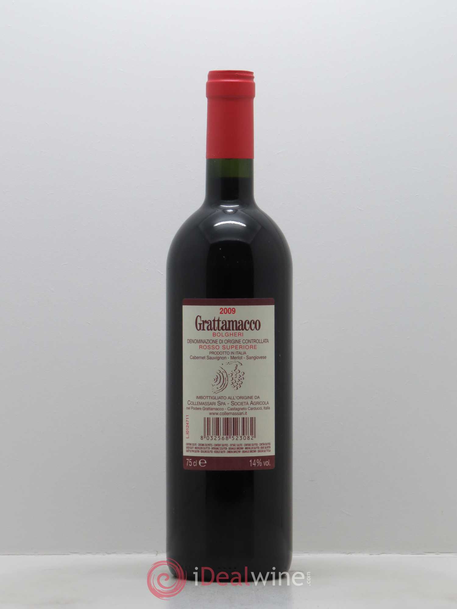 Bolgheri Grattamacco DOC 2009 - Lot de 1 bouteille - 1