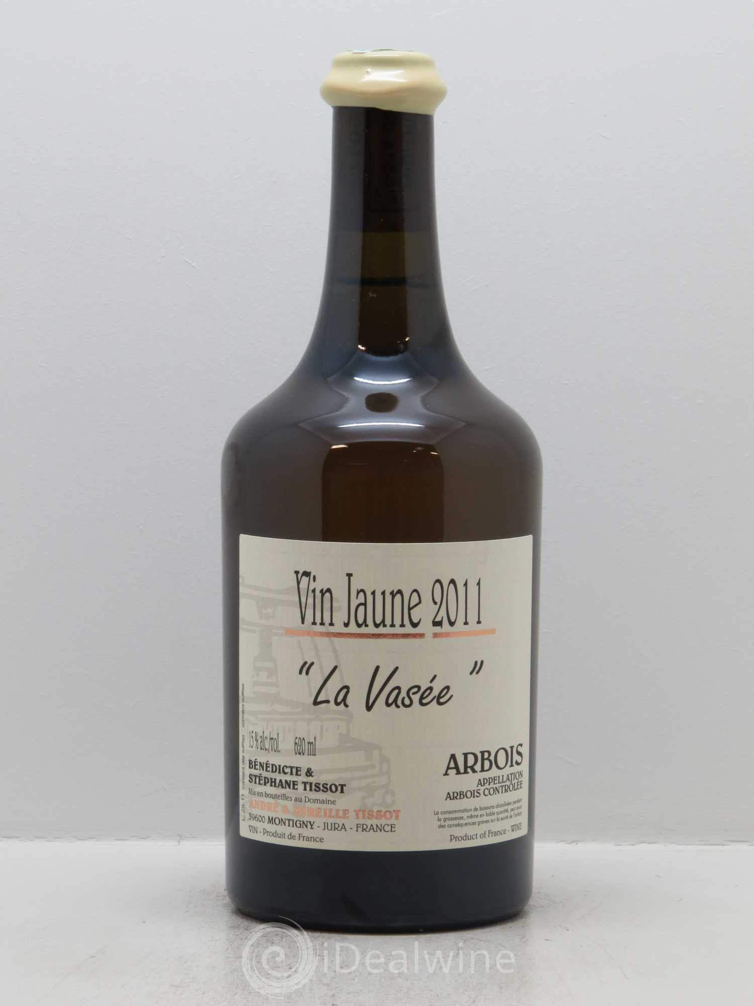 Arbois Vin Jaune La Vasée Stéphane Tissot (62cl) 2011 - Lot de 1 bouteille - 0