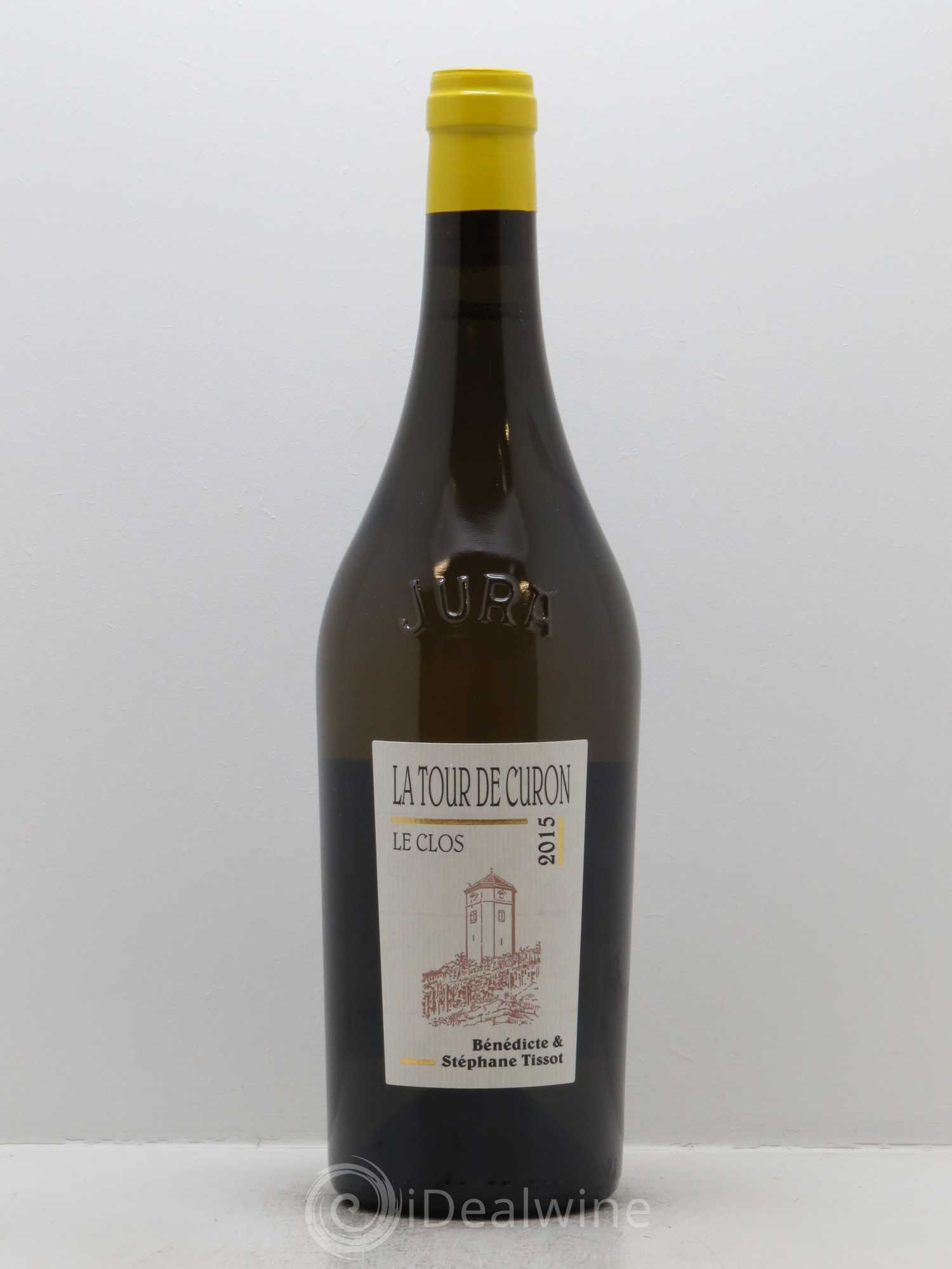 Arbois Chardonnay Le Clos de la Tour de Curon Bénédicte et Stéphane Tissot 2015 - Lot de 1 bouteille - 0