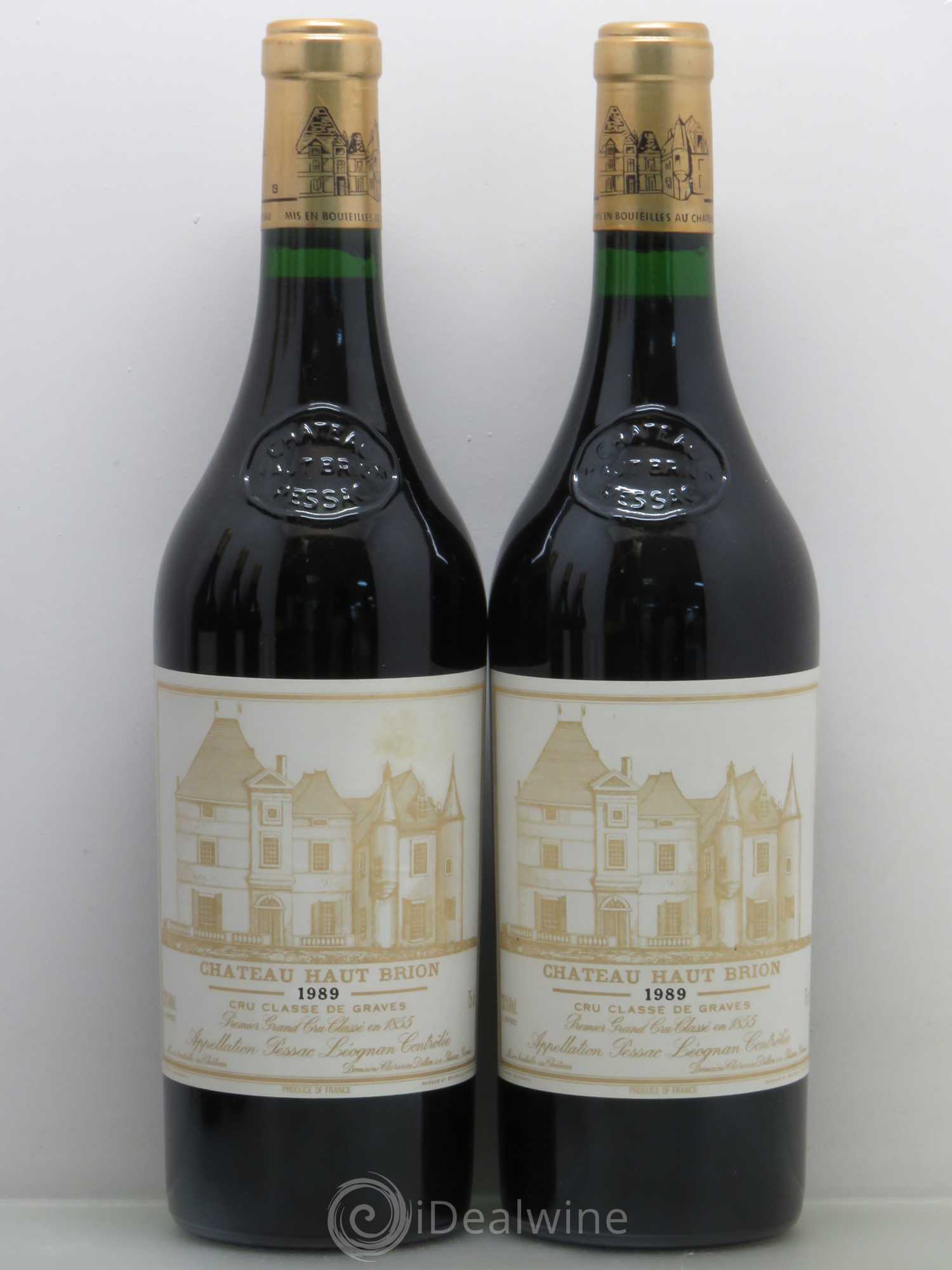 Château Haut Brion 1er Grand Cru Classé 1989 - Lot de 5 bouteilles - 2