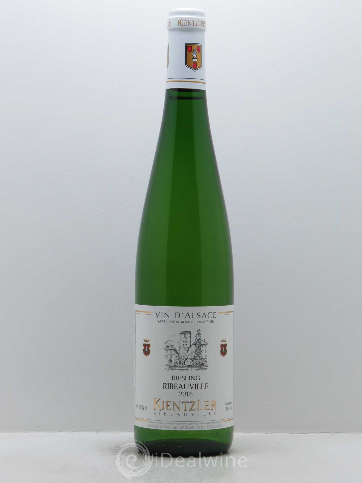Alsace Riesling Ribeauvillé Kientzler 2016 - Posten von 1 Flasche - 0