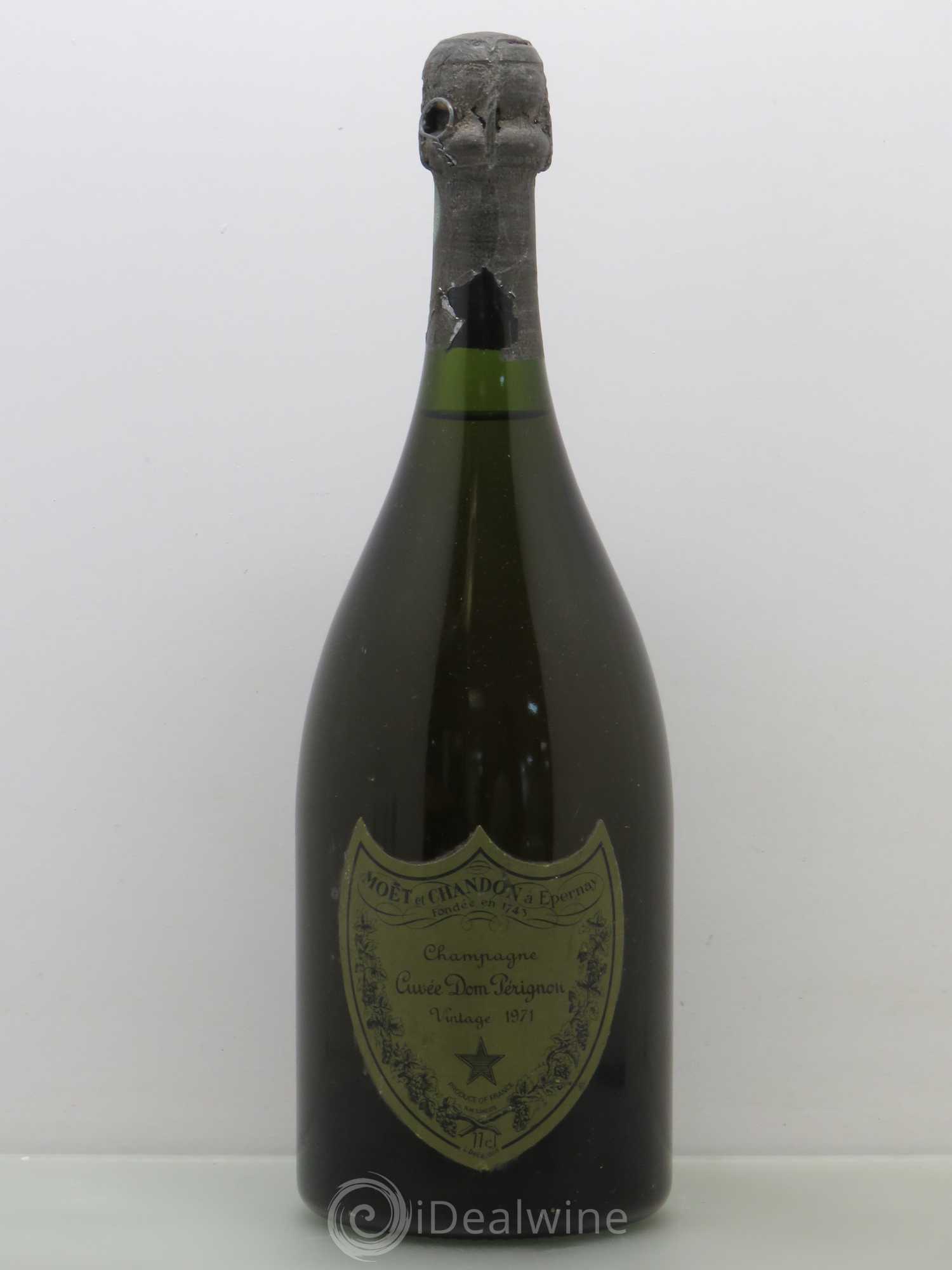 Brut Dom Pérignon 1971 - Lot de 1 bouteille - 0