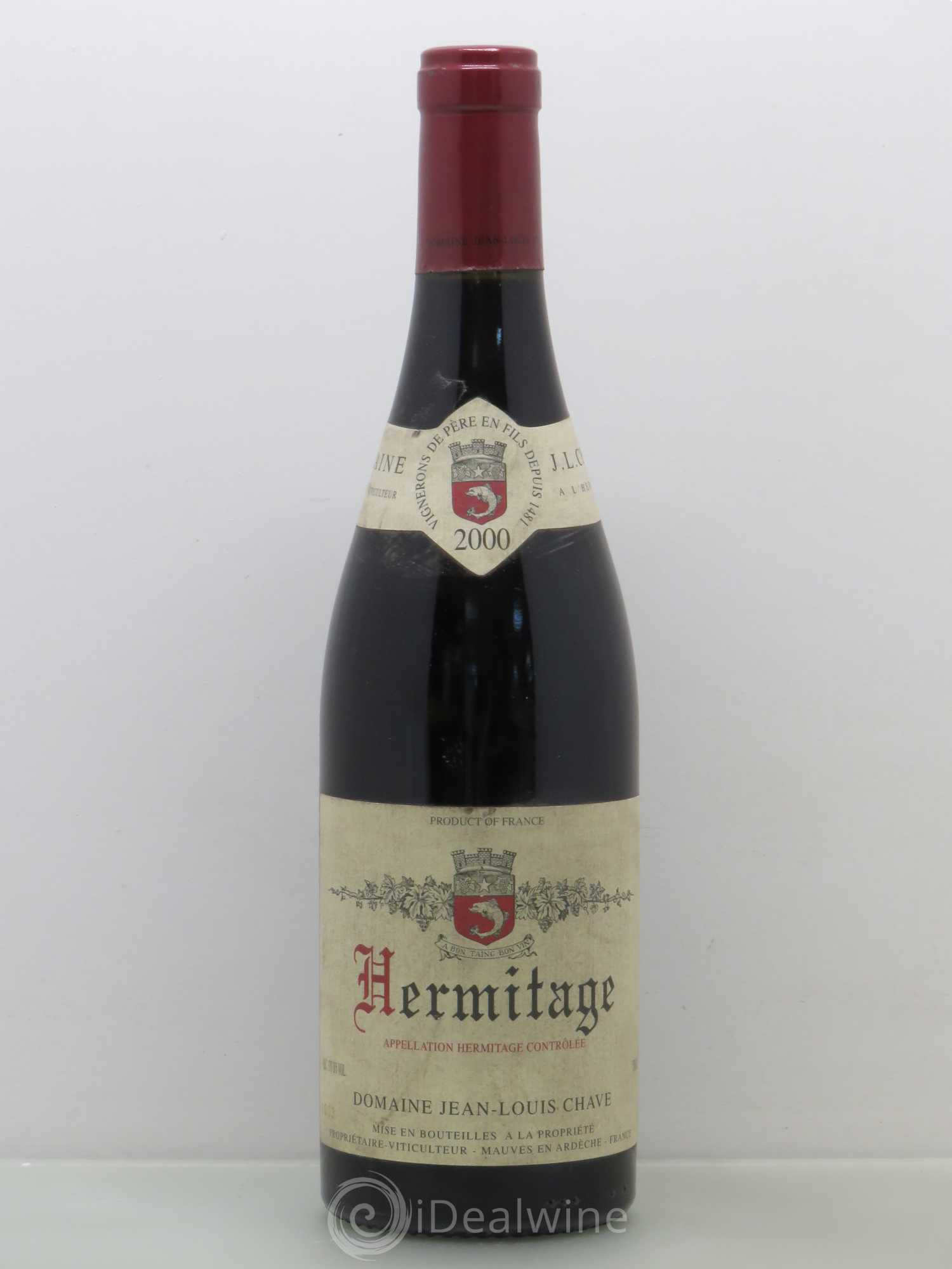 Hermitage Jean-Louis Chave 2000 - Lot de 1 bouteille - 0