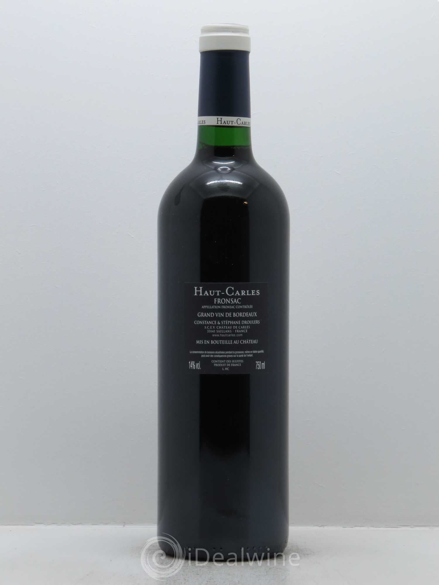 Haut Carles 2015 - Lot de 1 bouteille - 1