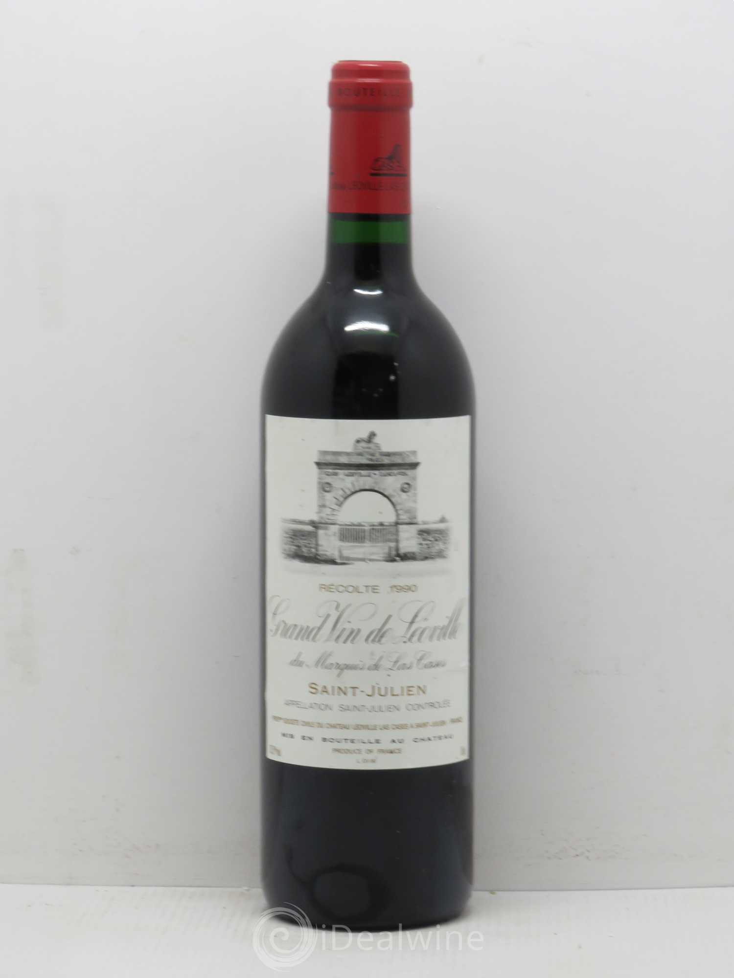 Château Léoville Las Cases 2ème Grand Cru Classé 1990 - Lot de 1 bouteille - 0