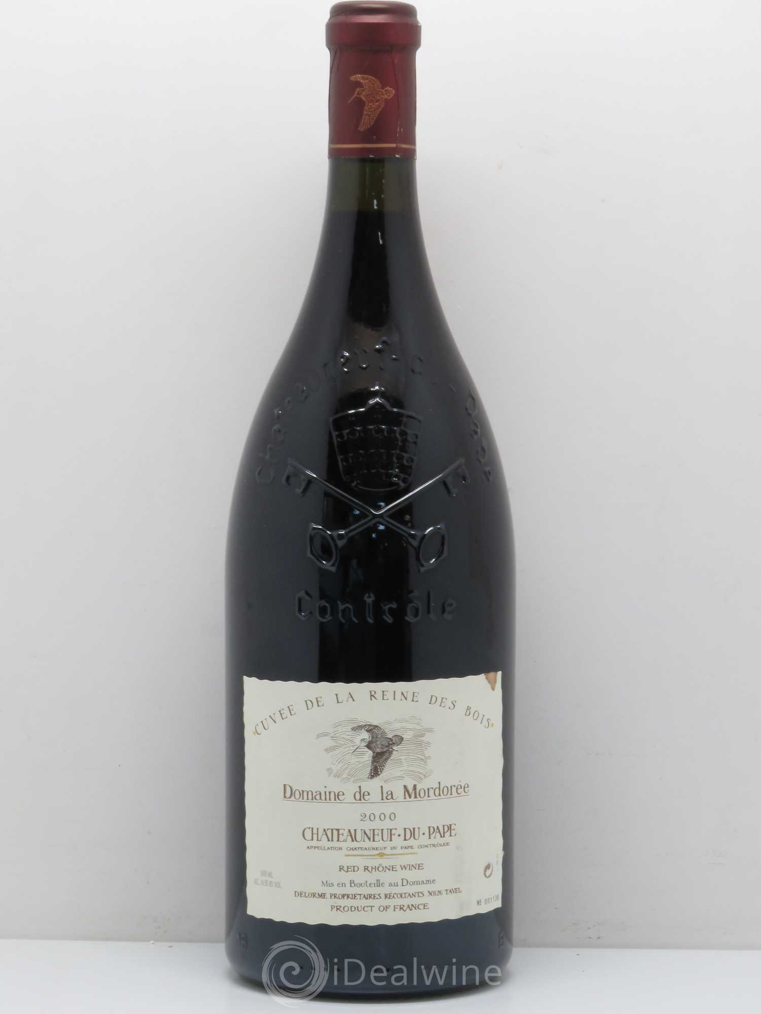 Châteauneuf-du-Pape Domaine de La Mordorée (Domaine de) 2000 - Lot de 1 magnum - 0