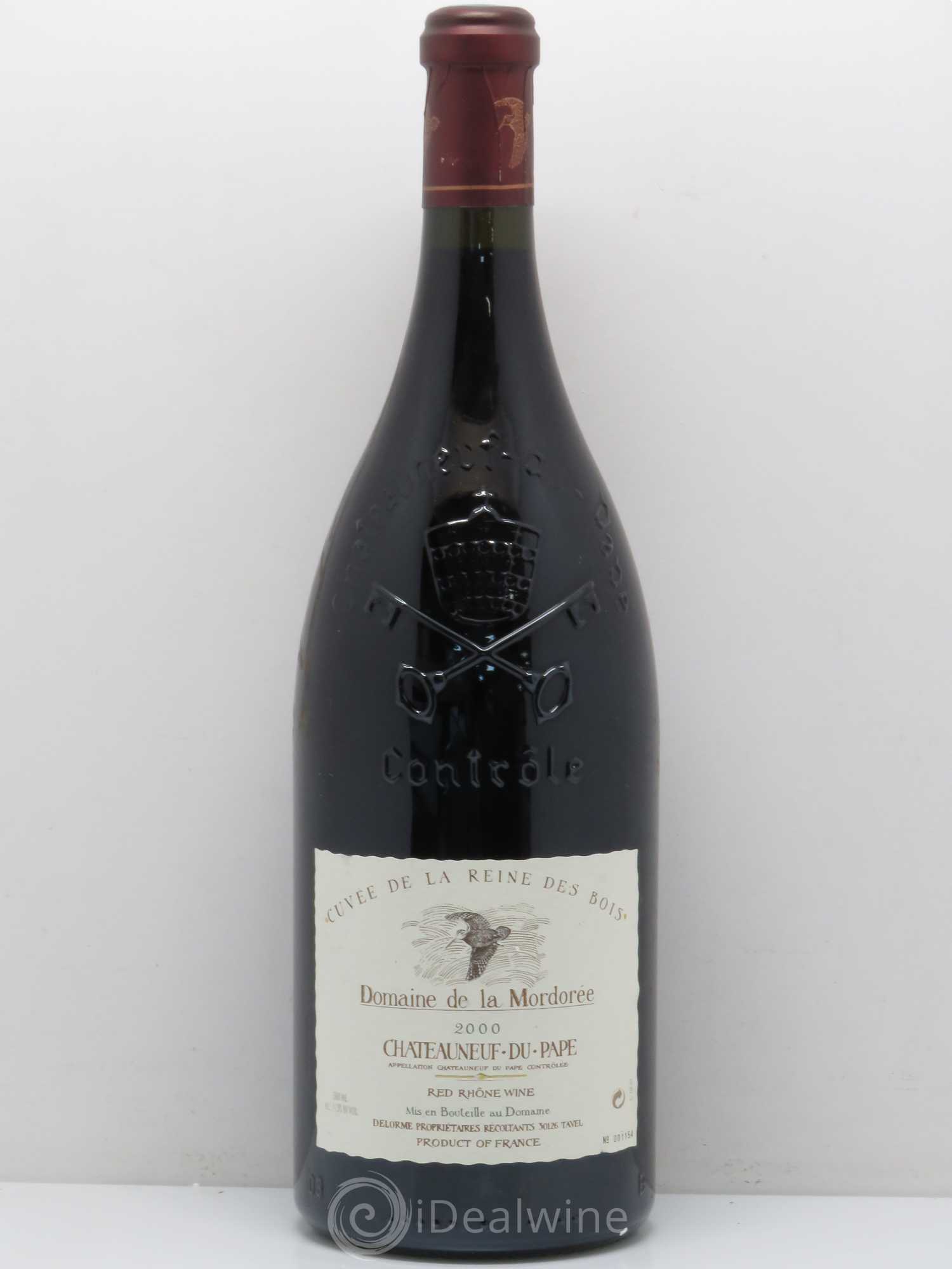 Châteauneuf-du-Pape Domaine de La Mordorée (Domaine de) 2000 - Lot de 1 magnum - 0