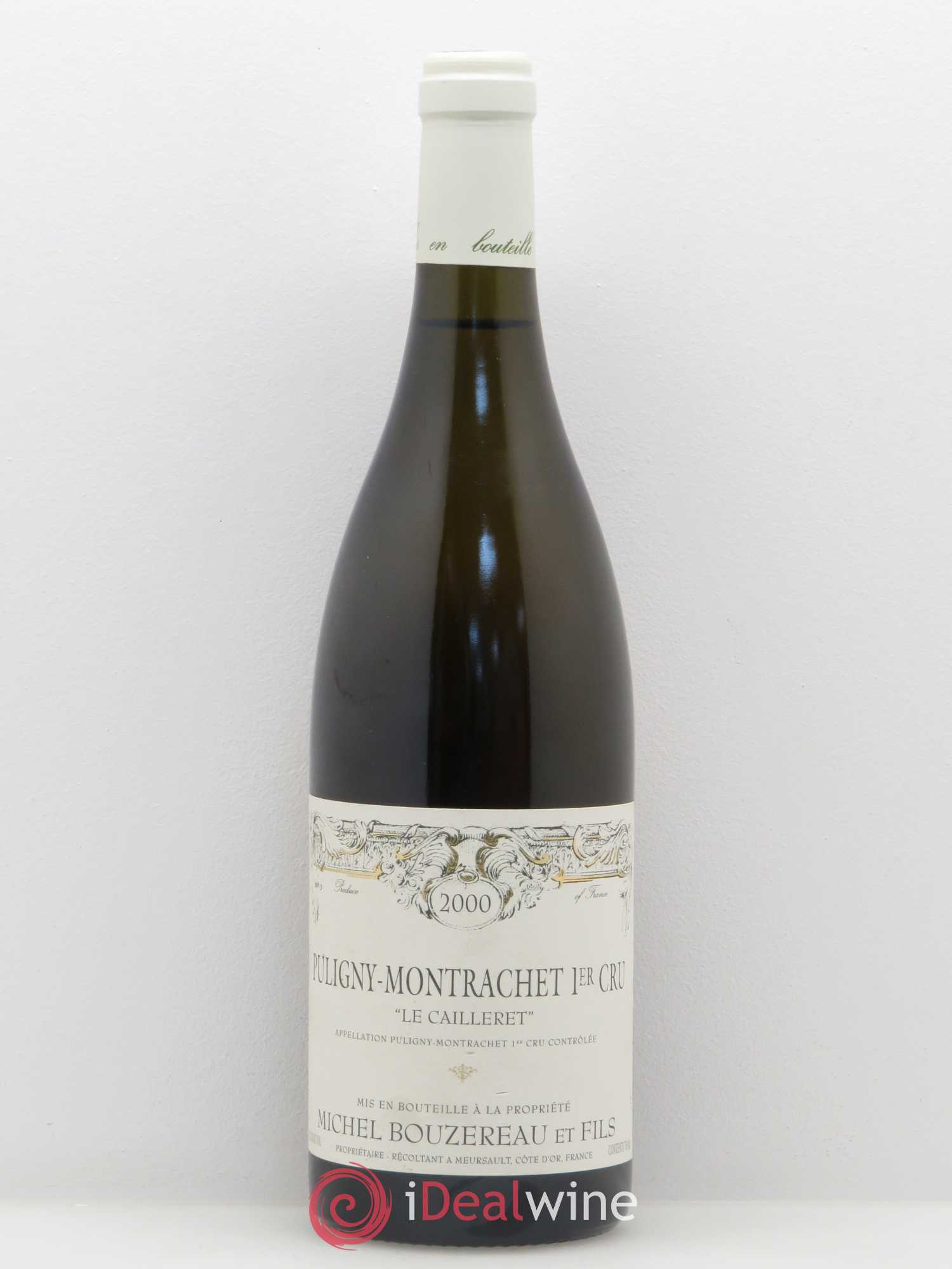 Puligny-Montrachet 1er Cru Le Cailleret Michel Bouzereau et Fils (Domaine) 2000 - Lot de 1 bouteille - 0