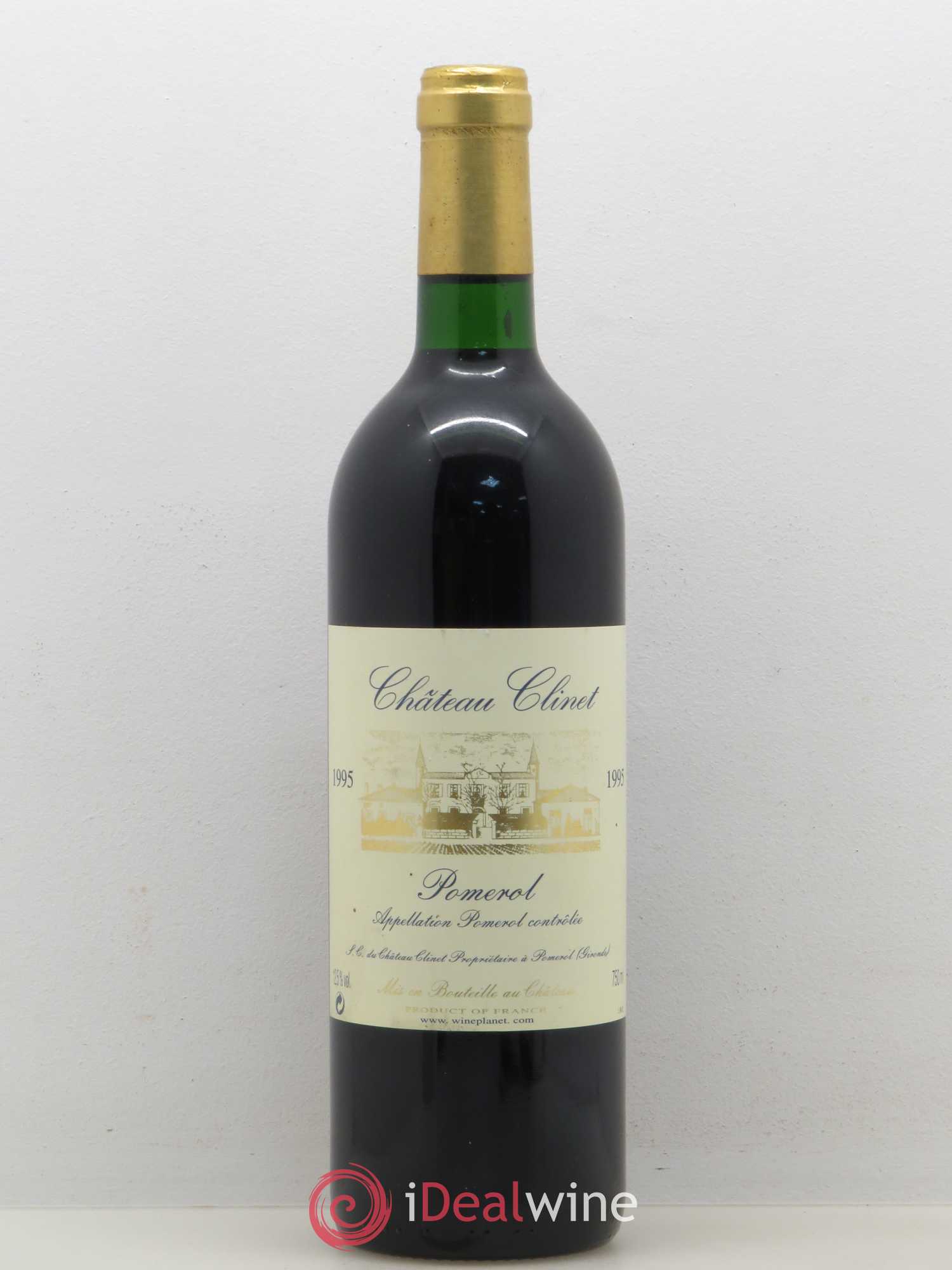 Château Clinet 1995 - Lot de 1 bouteille - 0