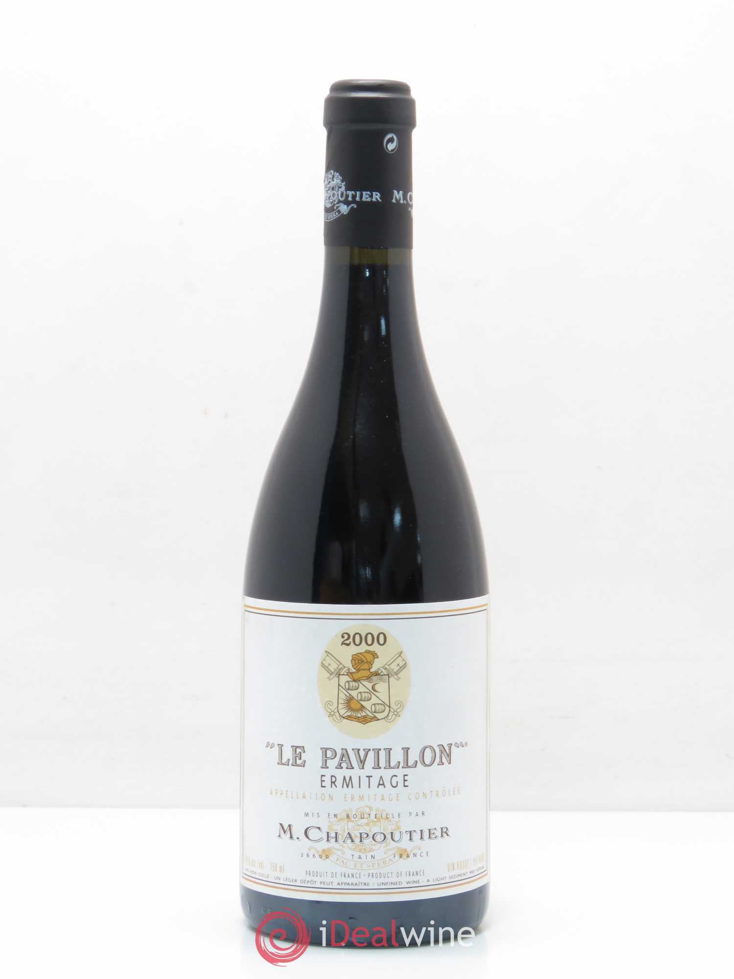 Hermitage Ermitage Le Pavillon Chapoutier 2000 - Lot de 1 bouteille - 0