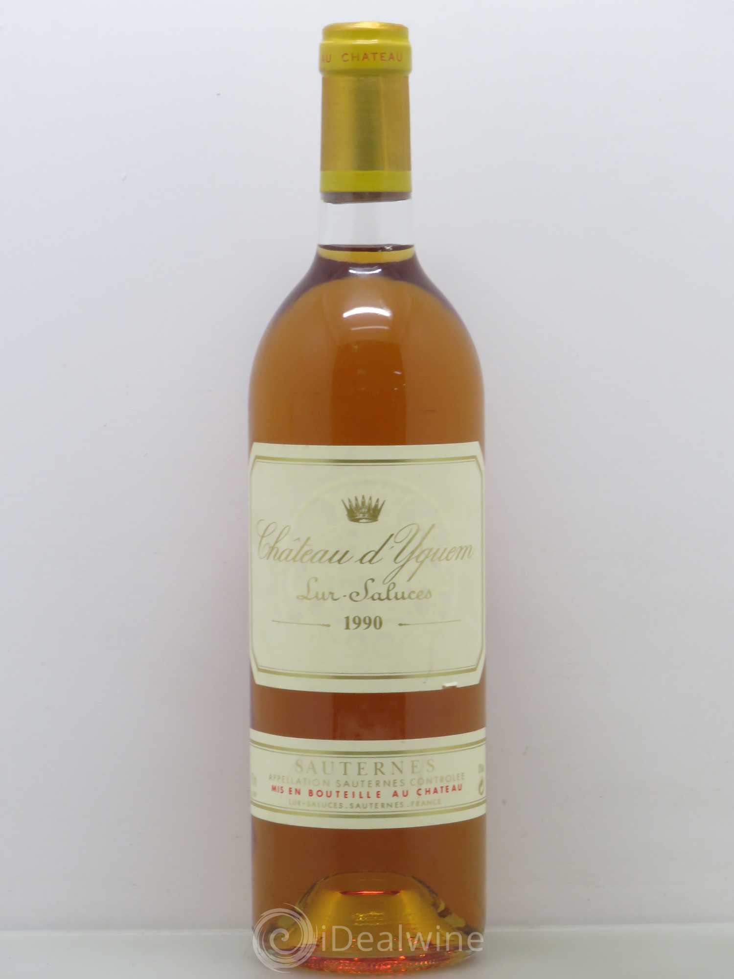 Château d' Yquem 1er Cru Classé Supérieur 1990 - Lotto di 1 bottiglia - 0
