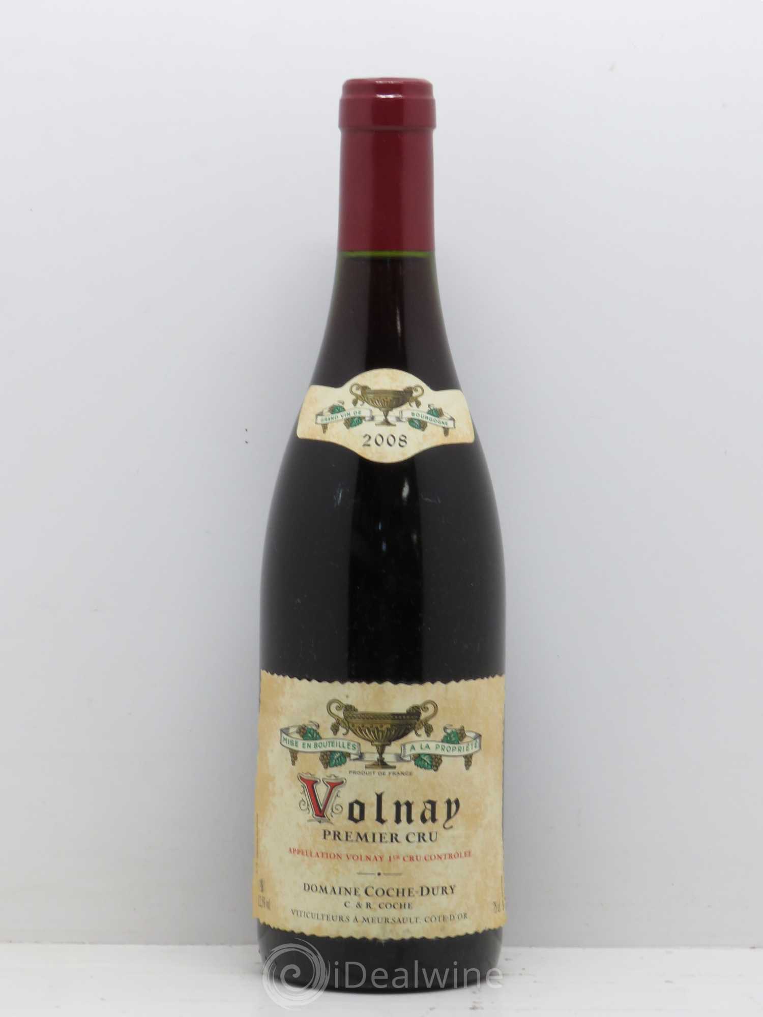 Volnay 1er Cru Coche Dury (Domaine) 2008 - Lot de 1 bouteille - 0
