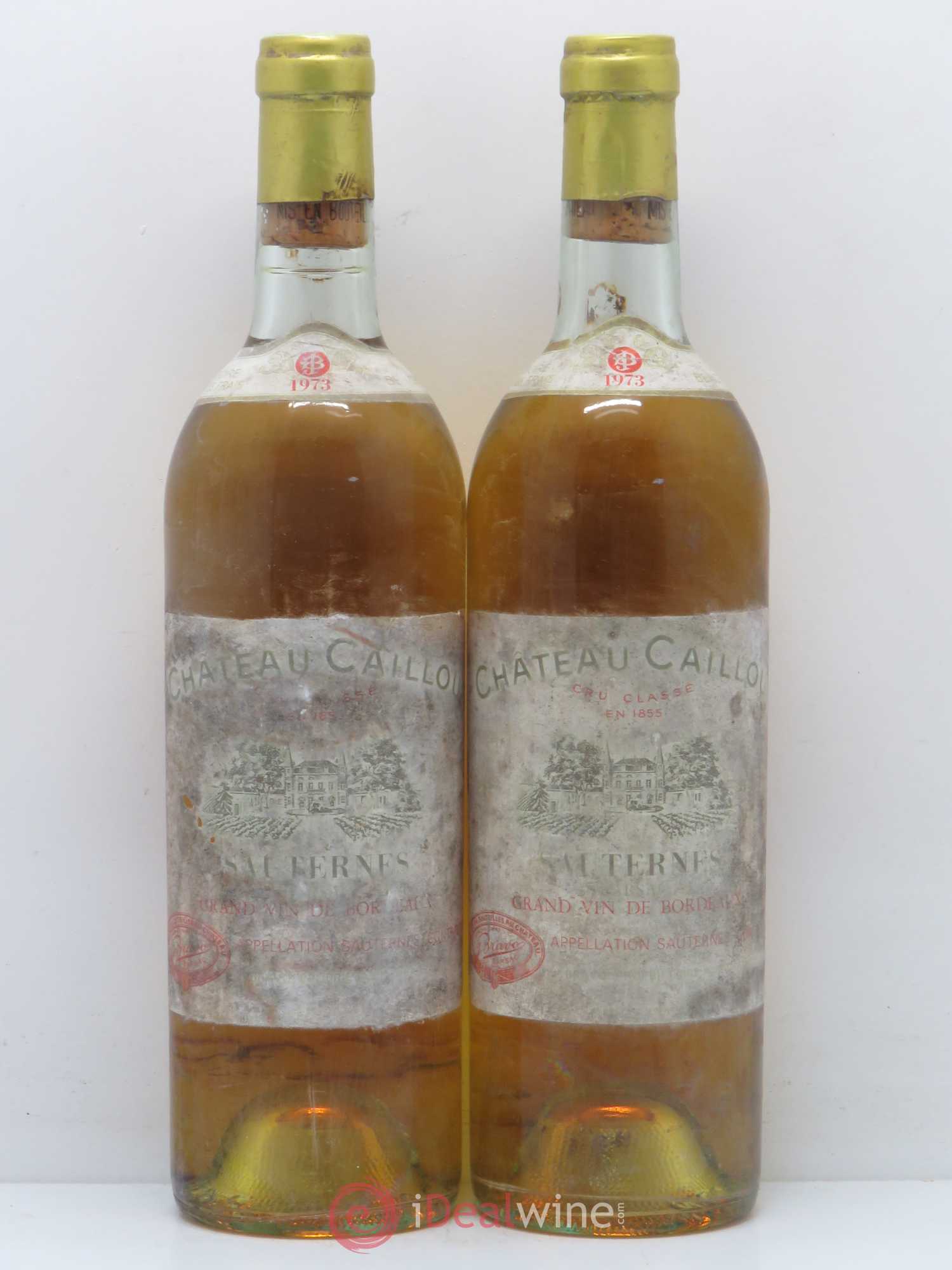 Château du Caillou 1973 - Lot de 2 bouteilles - 0