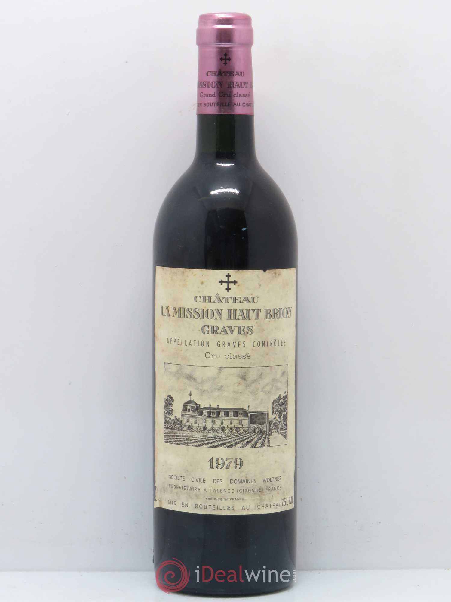 Château la Mission Haut-Brion Cru Classé de Graves 1979 - Lot de 1 bouteille - 0