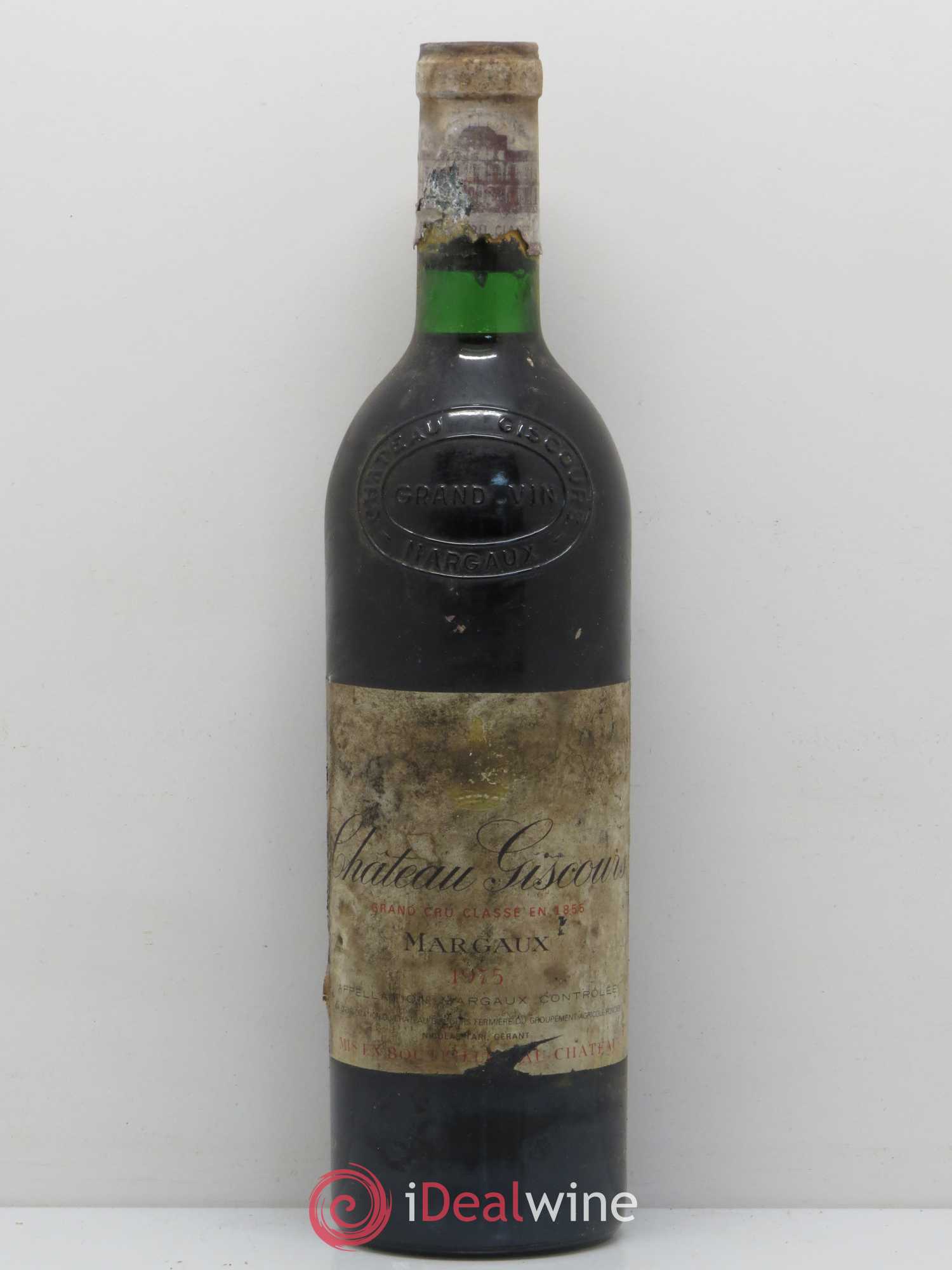 Château Giscours 3ème Grand Cru Classé 1975 - Lot de 1 bouteille - 0