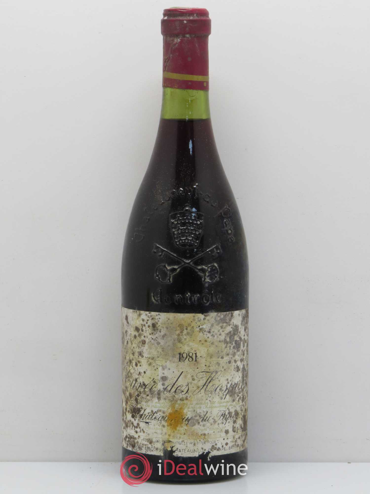 Châteauneuf-du-Pape Cuvee Des Hospices 1981 - Posten von 1 Flasche - 0