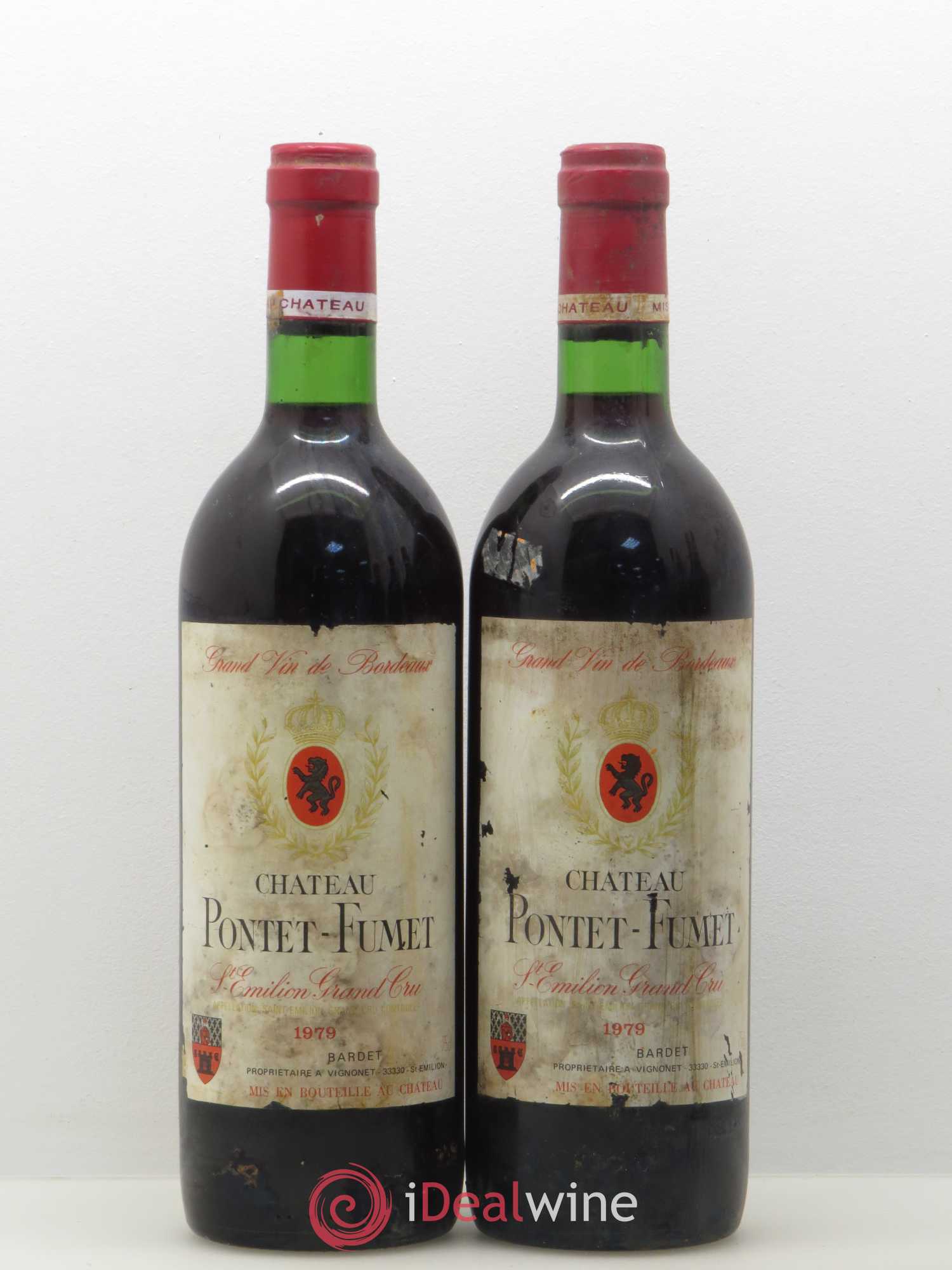 Pontet-Fumet 1979 - Lot de 5 bouteilles - 2