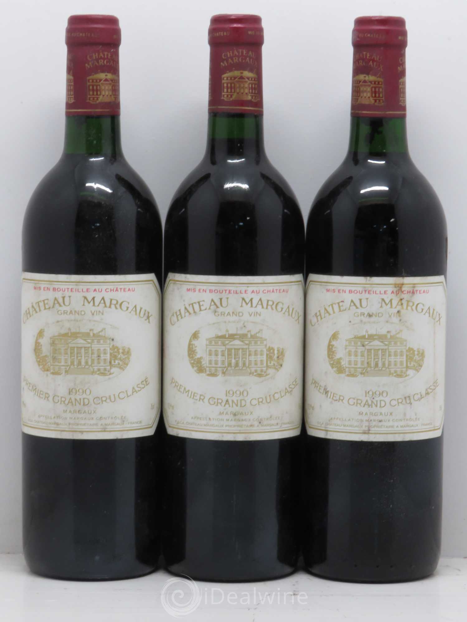 Château Margaux 1er Grand Cru Classé 1990 - Lot de 6 bouteilles - 2