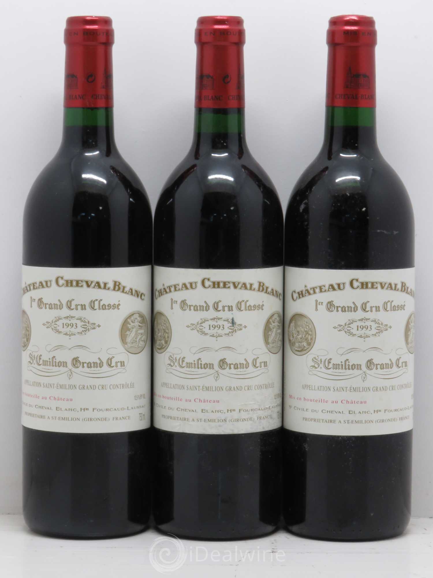 Château Cheval Blanc 1er Grand Cru Classé A 1993 - Lot de 6 bouteilles - 2