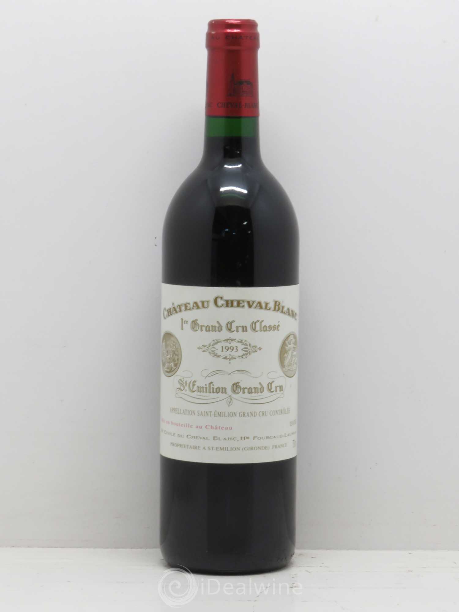 Château Cheval Blanc 1er Grand Cru Classé A 1993 - Lot de 1 bouteille - 0