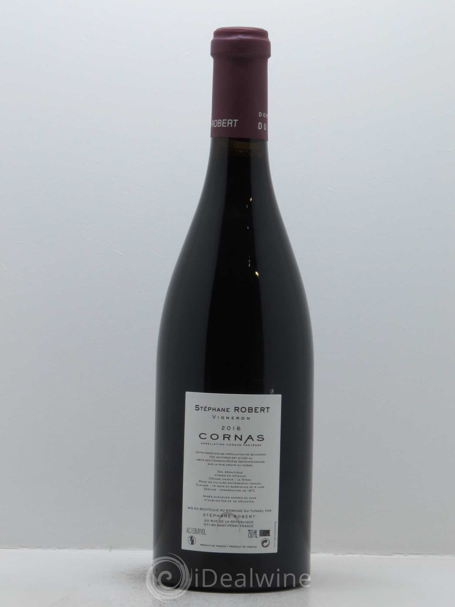 Cornas Tunnel (Domaine du) 2016 - Lot de 1 bouteille - 1
