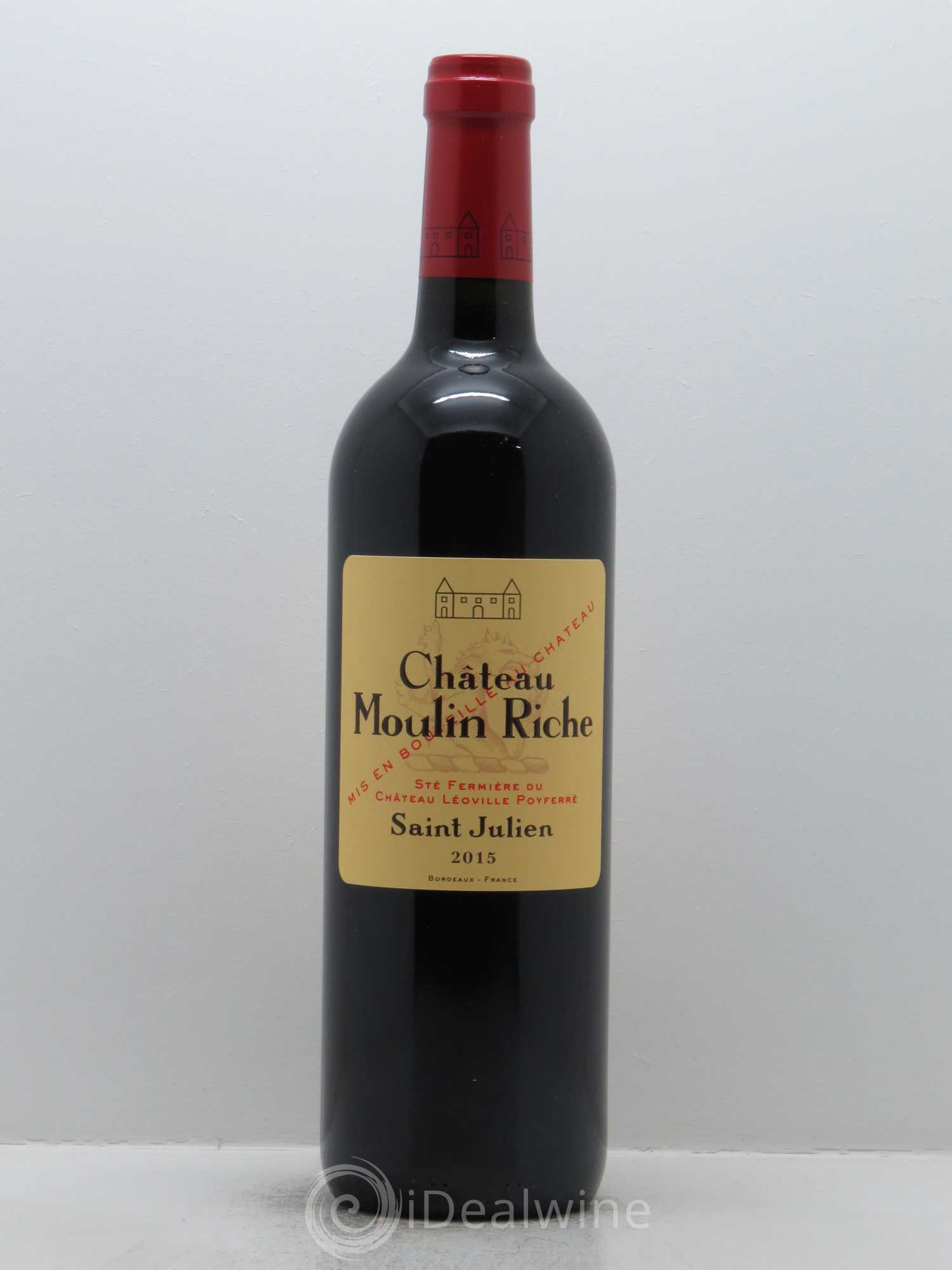 Château Moulin Riche (CBO à partir de 12 bts) 2015 - Lot de 1 bouteille - 0