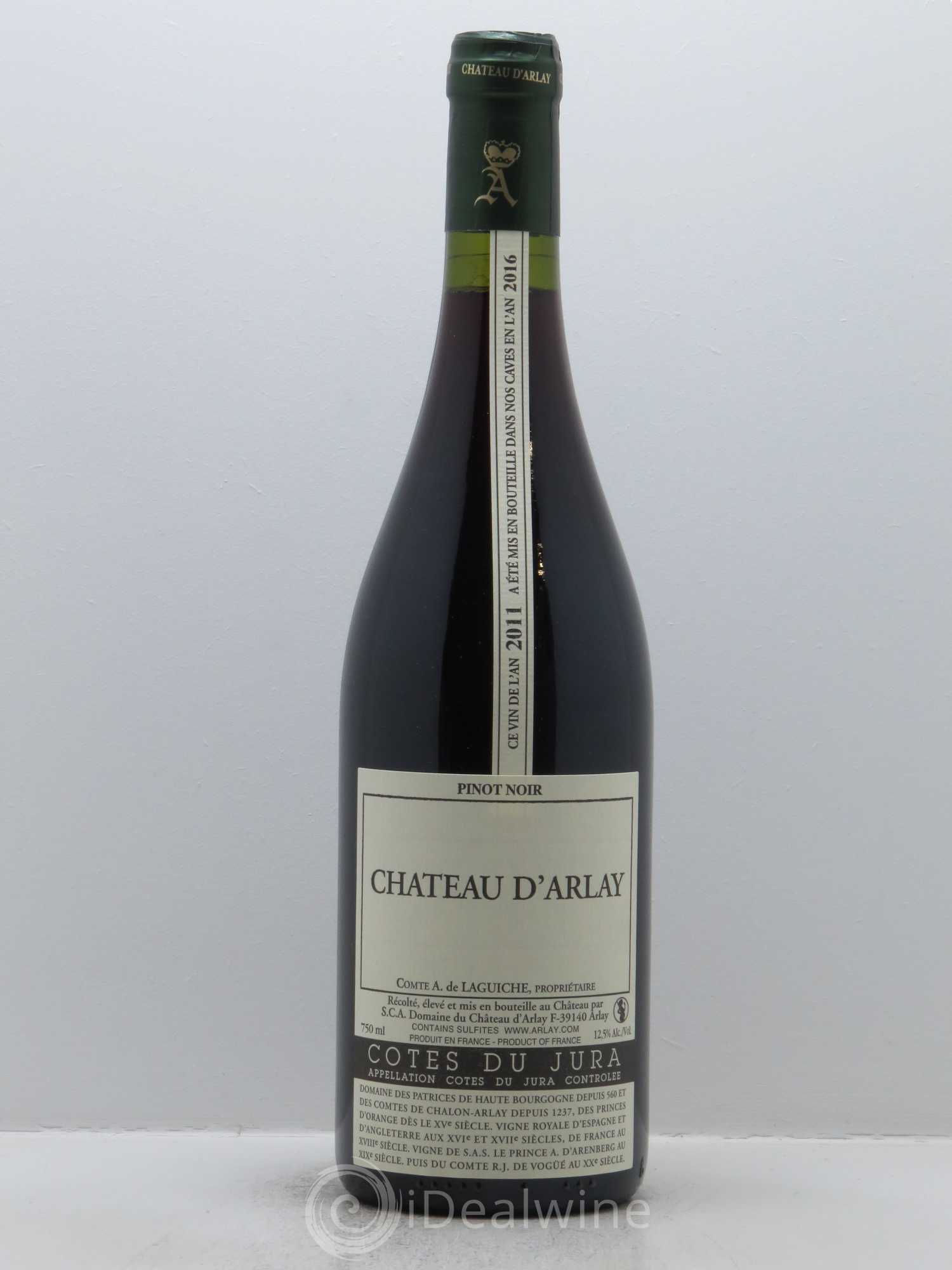 Côtes du Jura Château d'Arlay 2011 - Lot de 1 bouteille - 0
