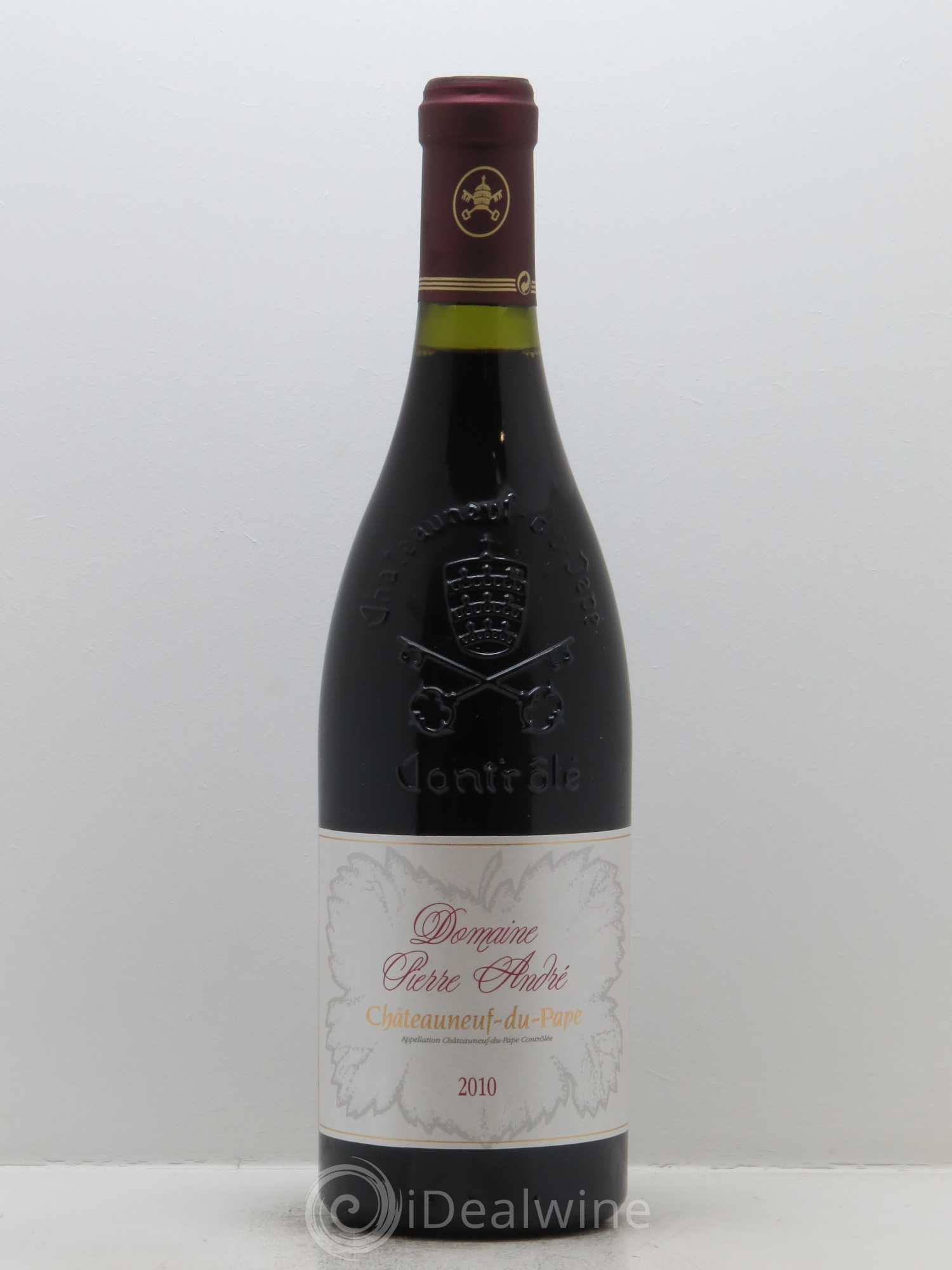 Châteauneuf-du-Pape Pierre André (Domaine) 2010 - Lot de 1 bouteille - 0