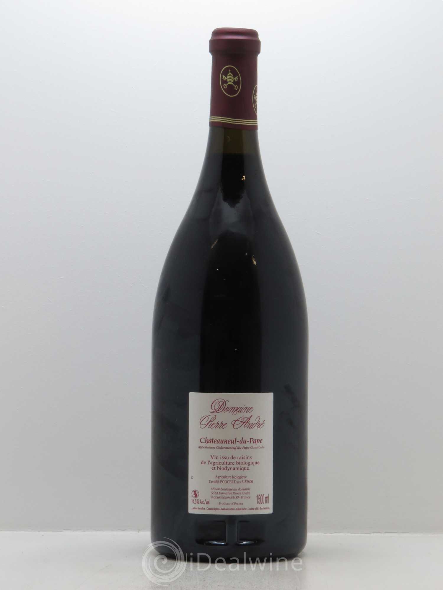Châteauneuf-du-Pape Pierre André (Domaine) 2010 - Lot de 1 magnum - 1