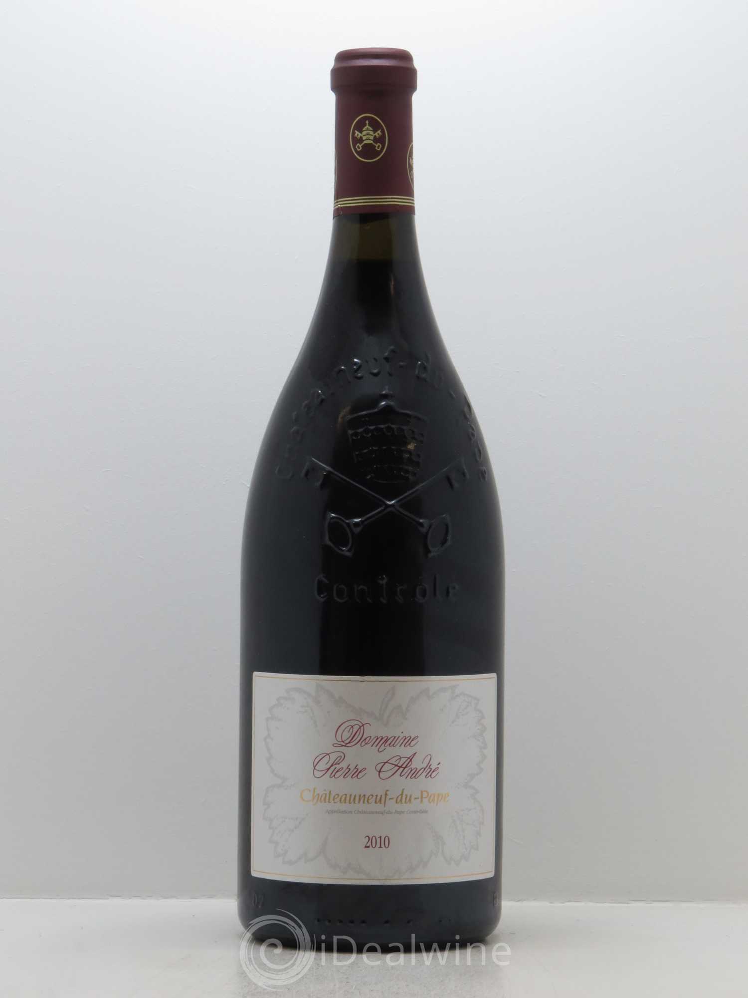 Châteauneuf-du-Pape Pierre André (Domaine) 2010 - Lot de 1 magnum - 0