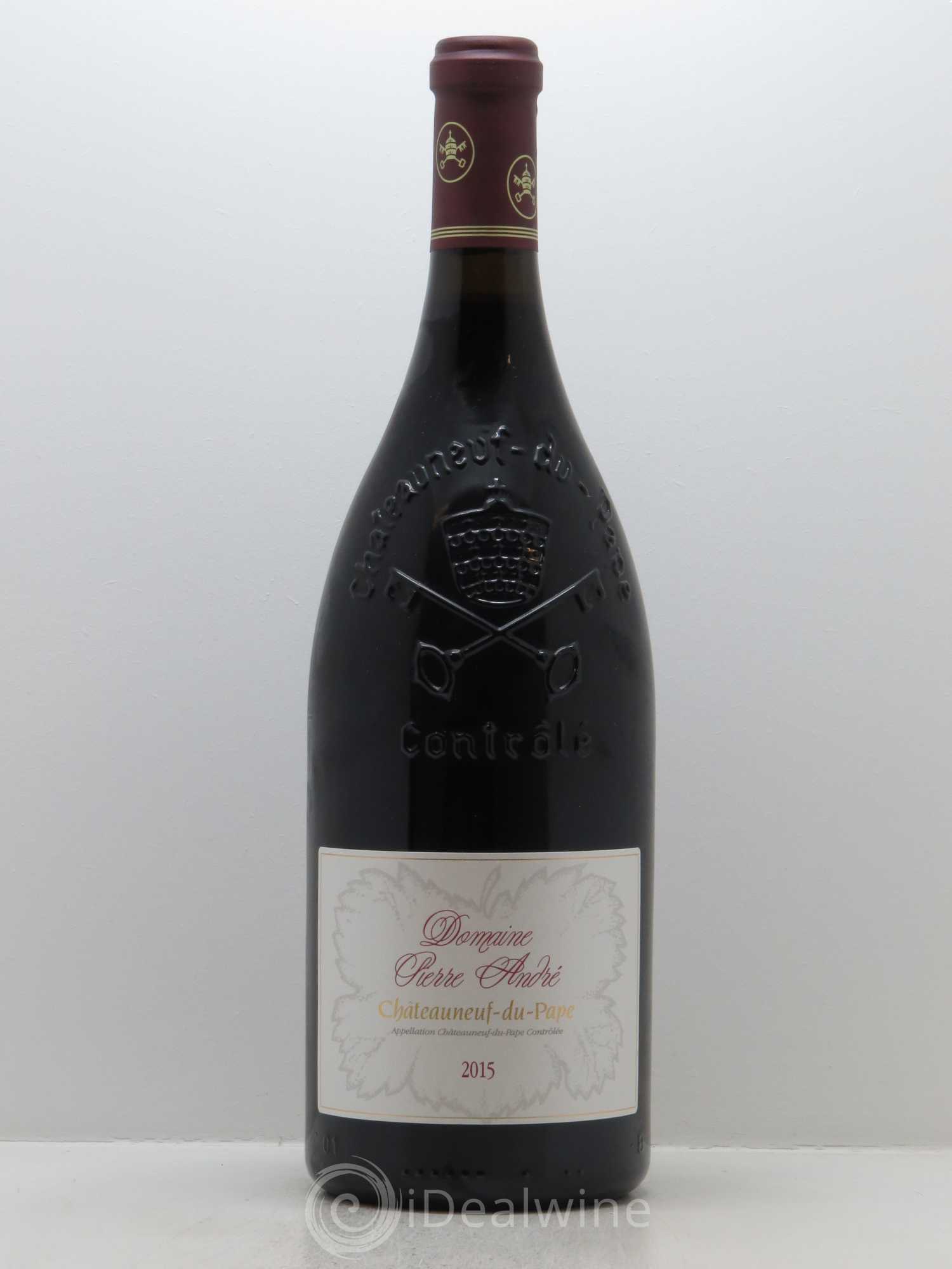 Châteauneuf-du-Pape Pierre André (Domaine) 2015 - Lot de 1 magnum - 0