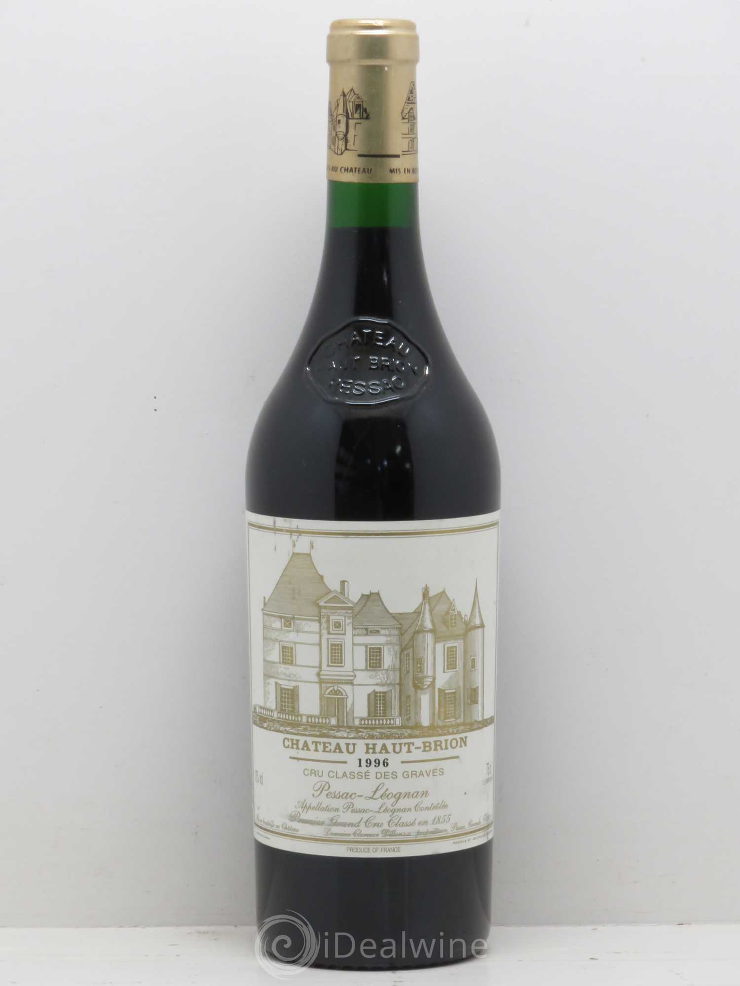 Château Haut Brion 1er Grand Cru Classé 1996 - Lot de 1 bouteille - 0