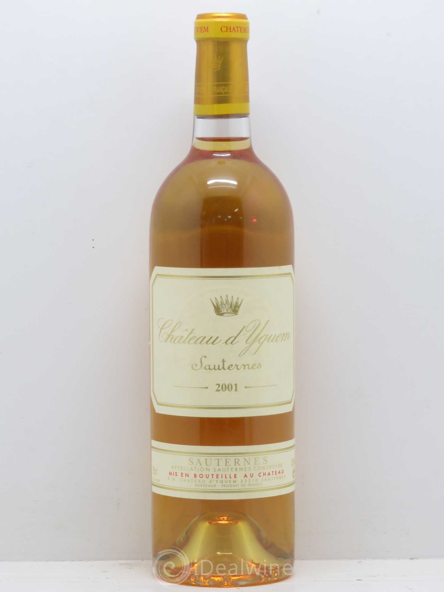Château d' Yquem 1er Cru Classé Supérieur 2001 - Lotto di 1 bottiglia - 0