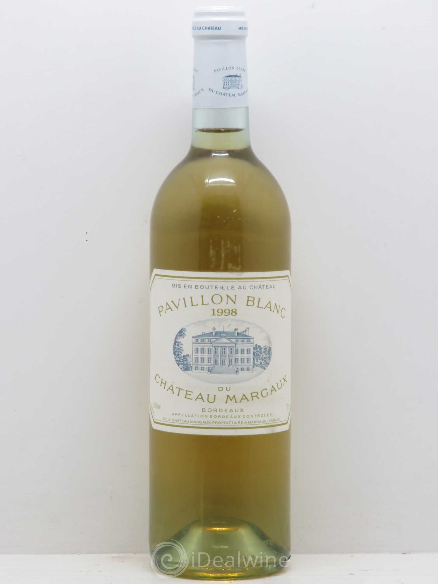 Pavillon Blanc du Château Margaux 1998 - Lot de 1 bouteille - 0