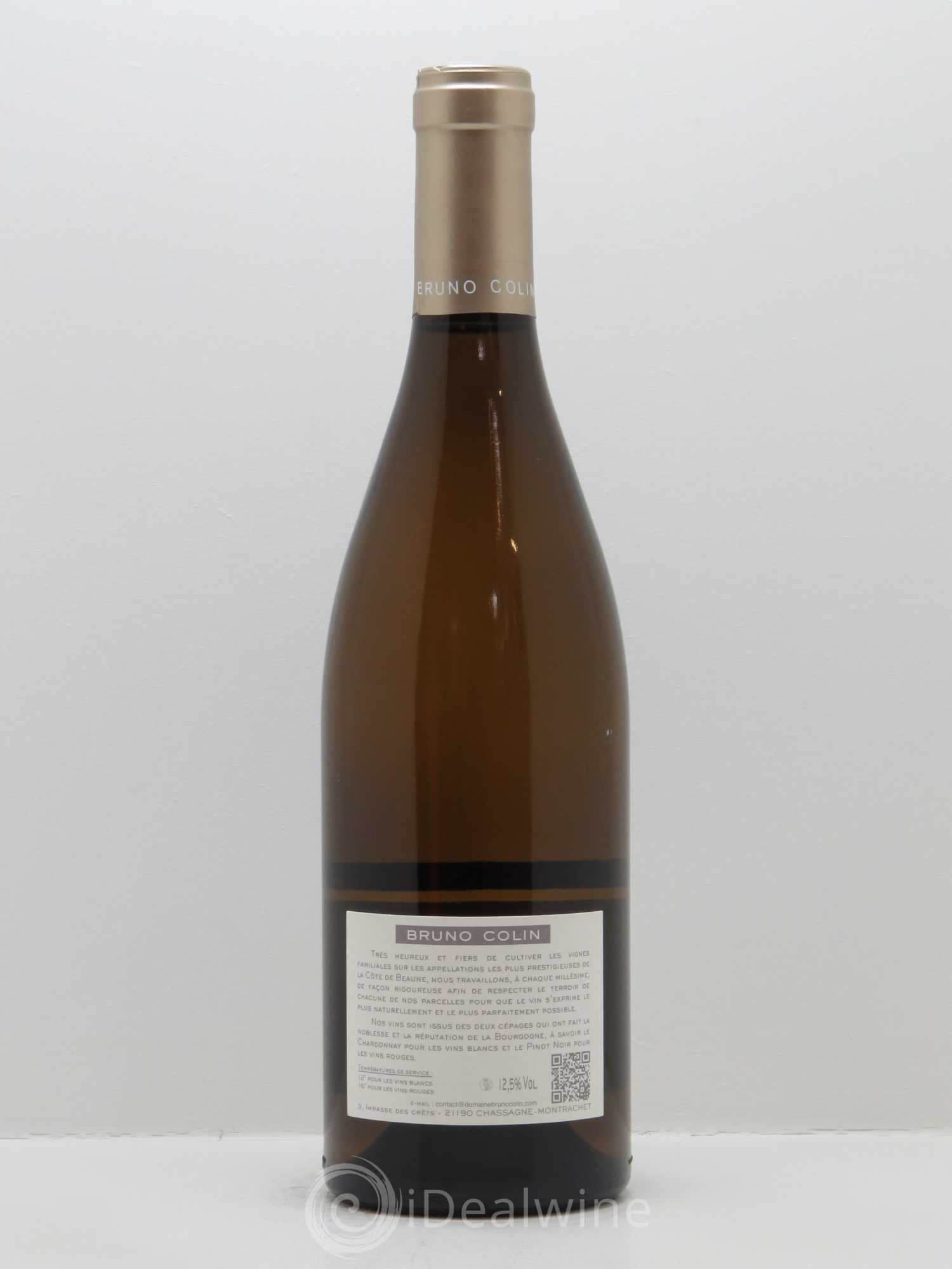 Bourgogne Bruno Colin 2015 - Lot de 1 bouteille - 1
