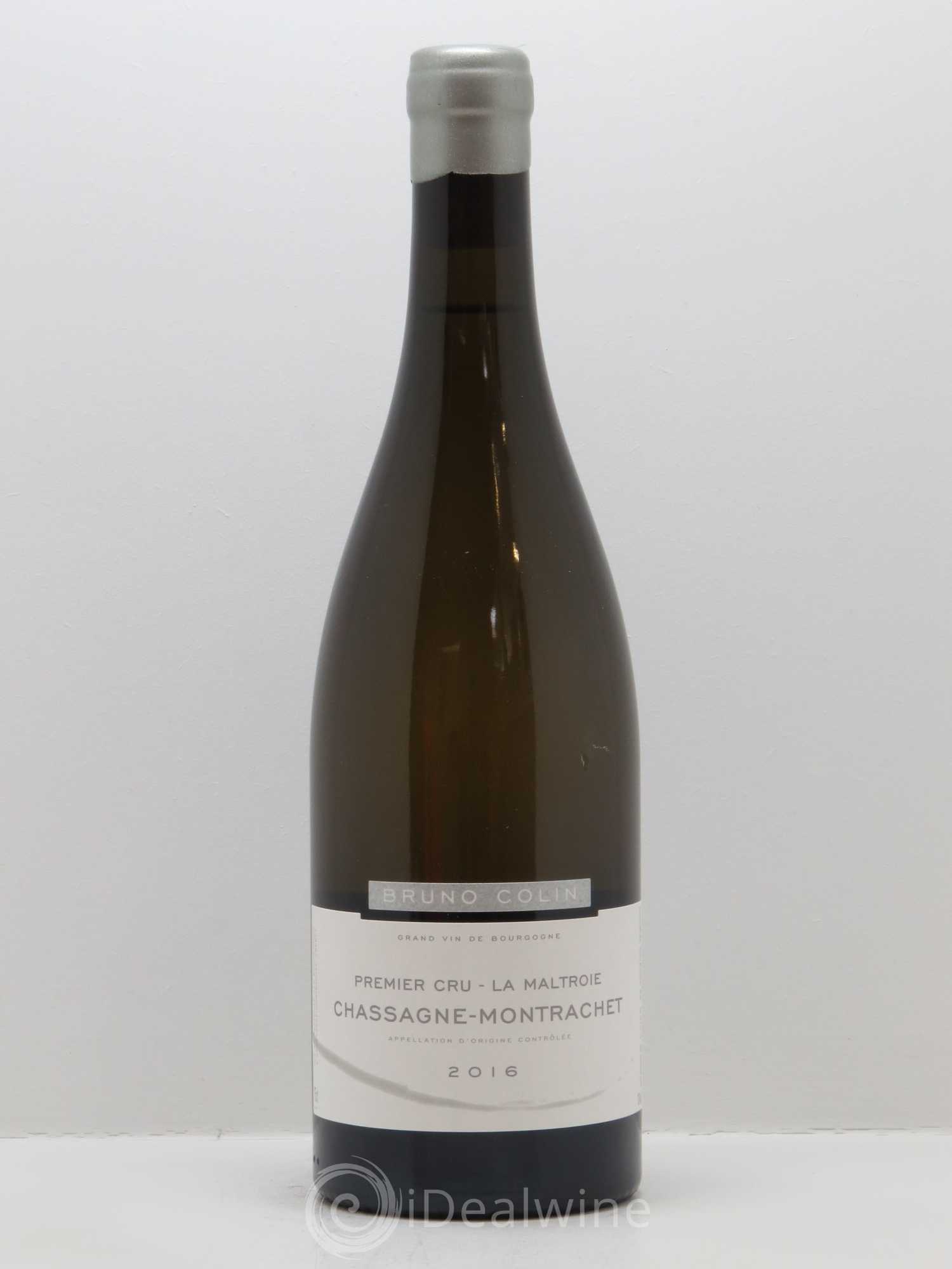 Chassagne-Montrachet 1er Cru La Maltroie Bruno Colin 2016 - Lot de 1 bouteille - 0